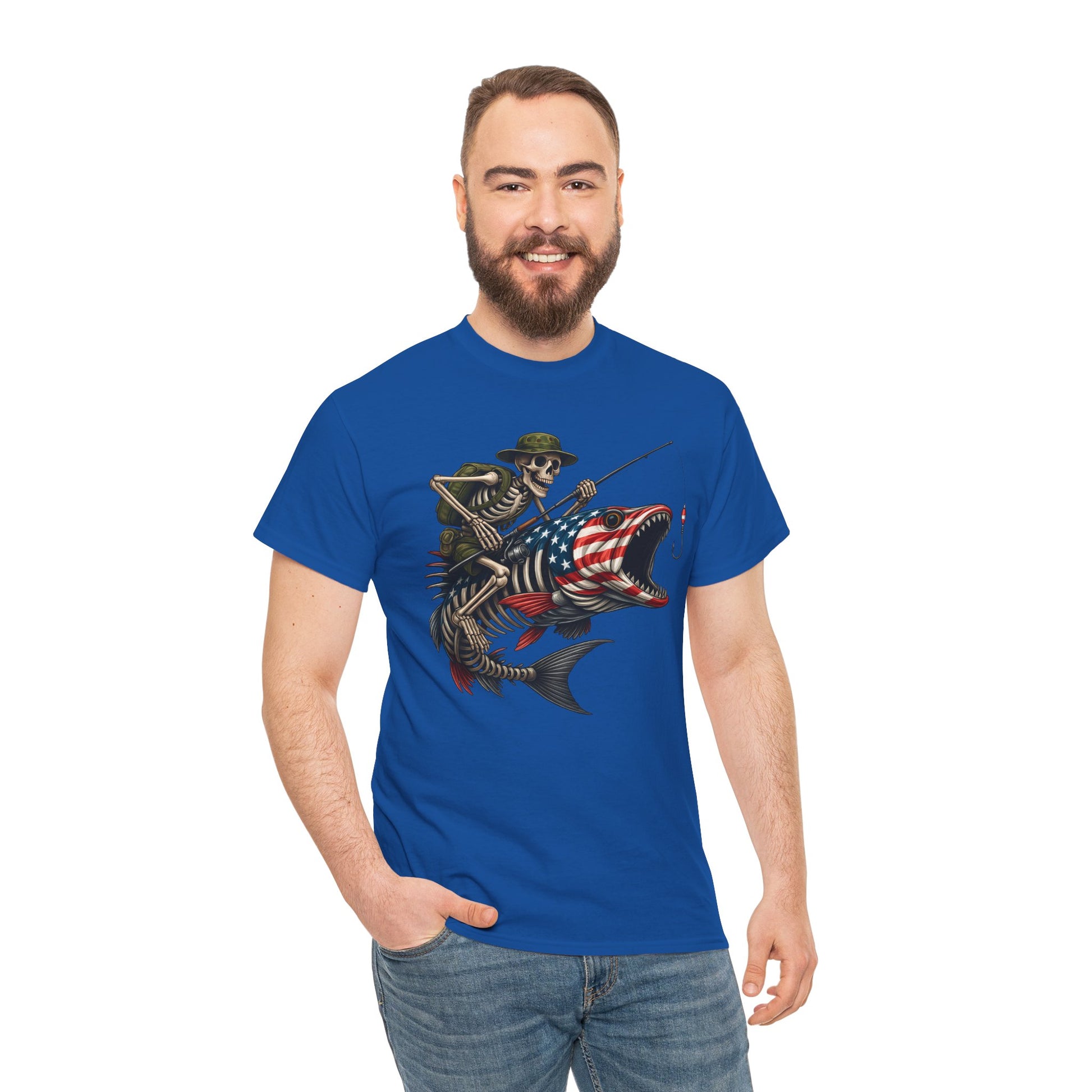 Fishing Skeleton Tee