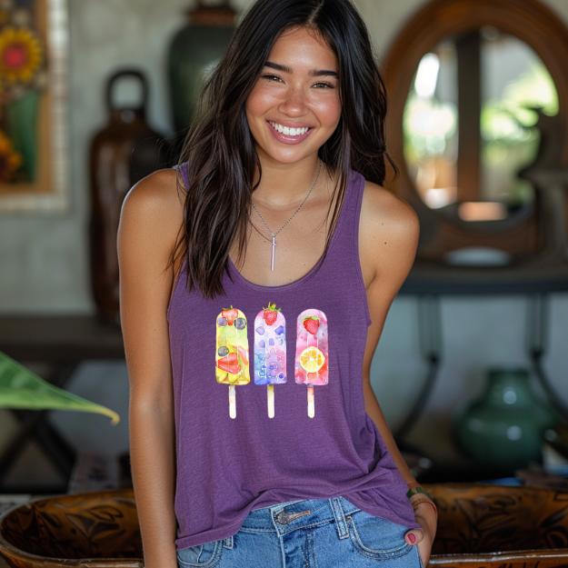 Tropical Popsicle Women’s Tank Top