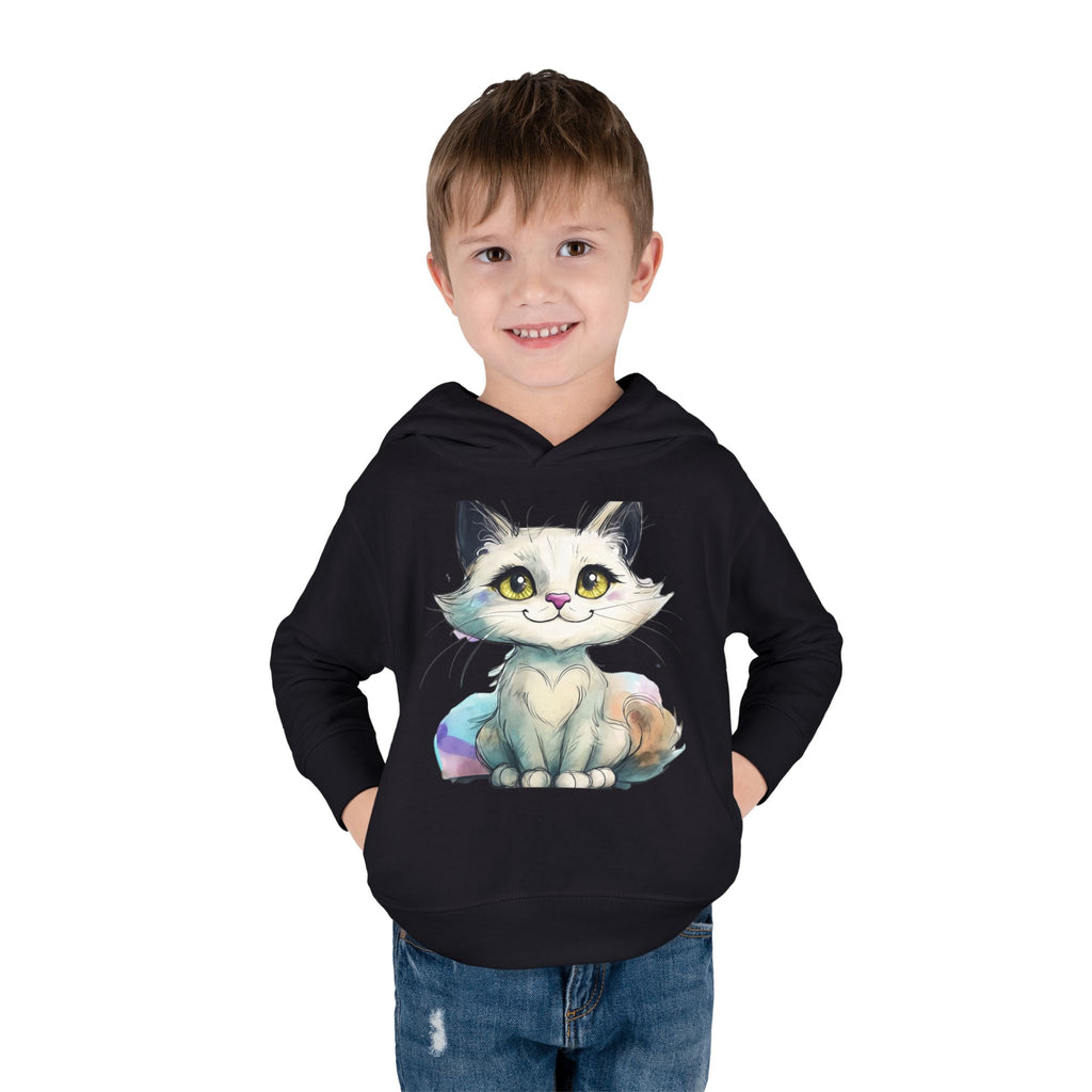 Cute Cat Toddler Hoodie