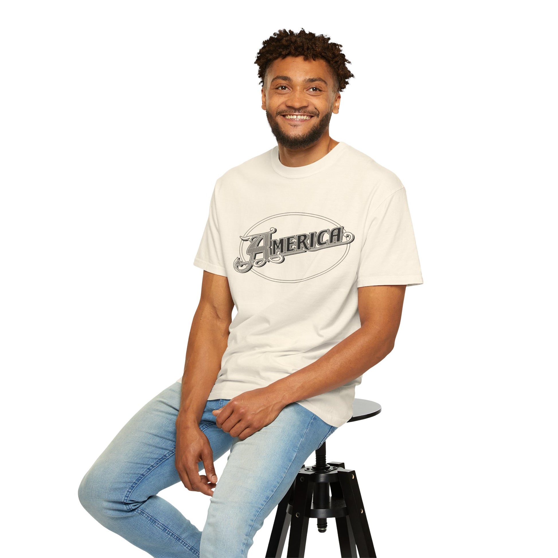 America Vintage Garment-Dyed T-Shirt