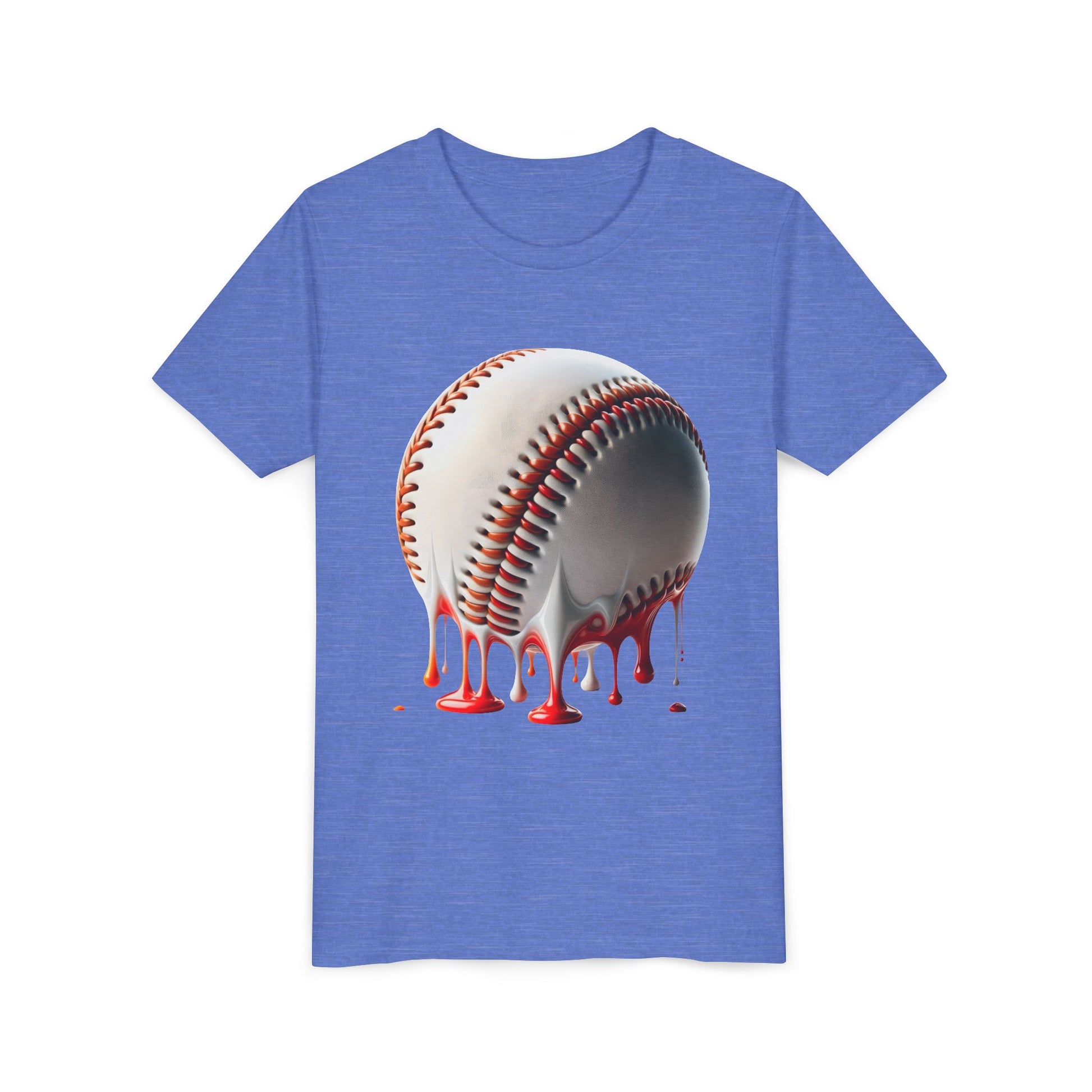 Youth Baseball Inspired Dripping Tee
