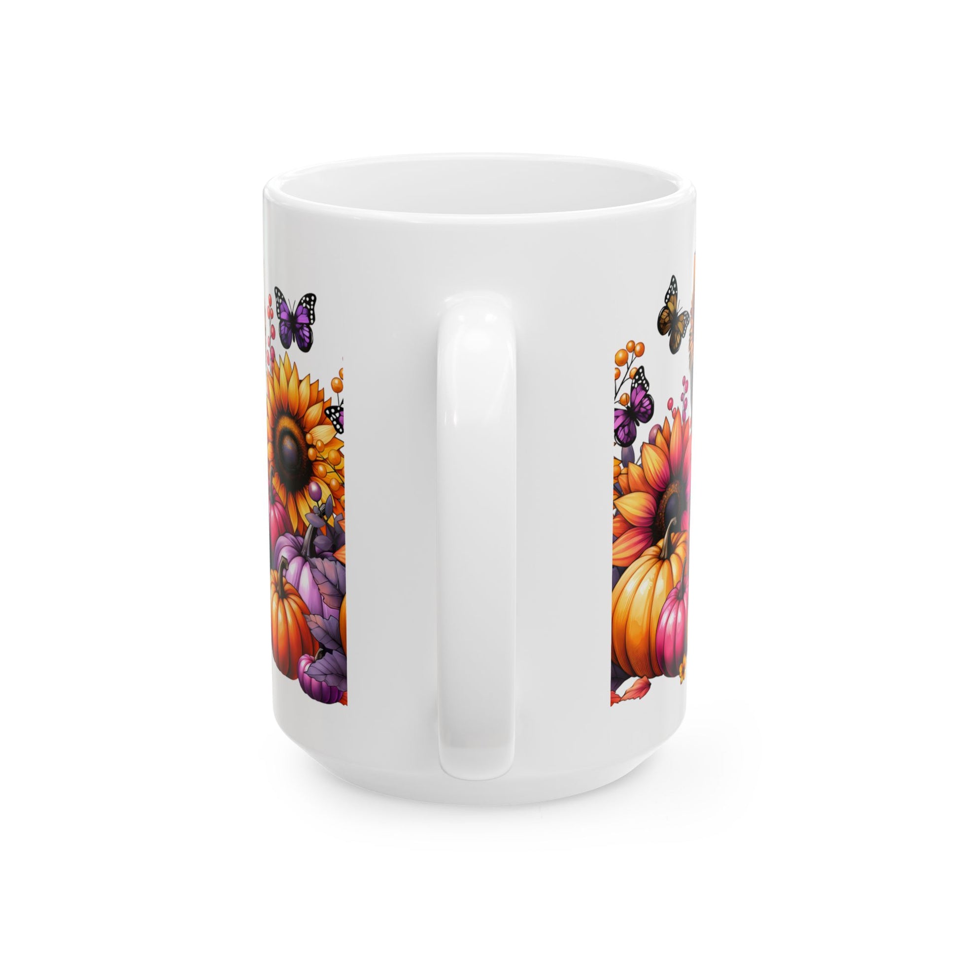 Autumn-Inspired Yorkie Lover's Mug