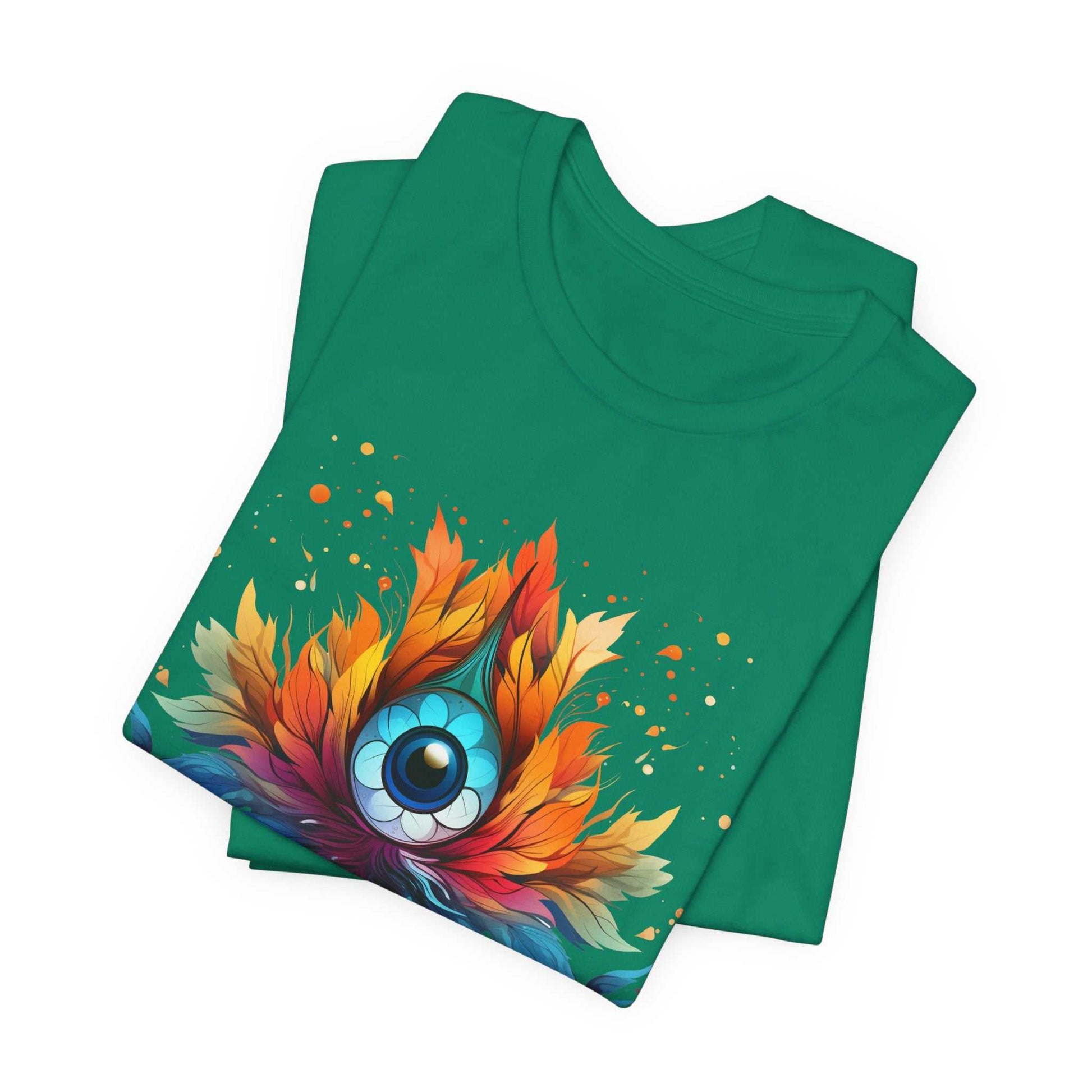 Vibrant Eye-Mandala Tee