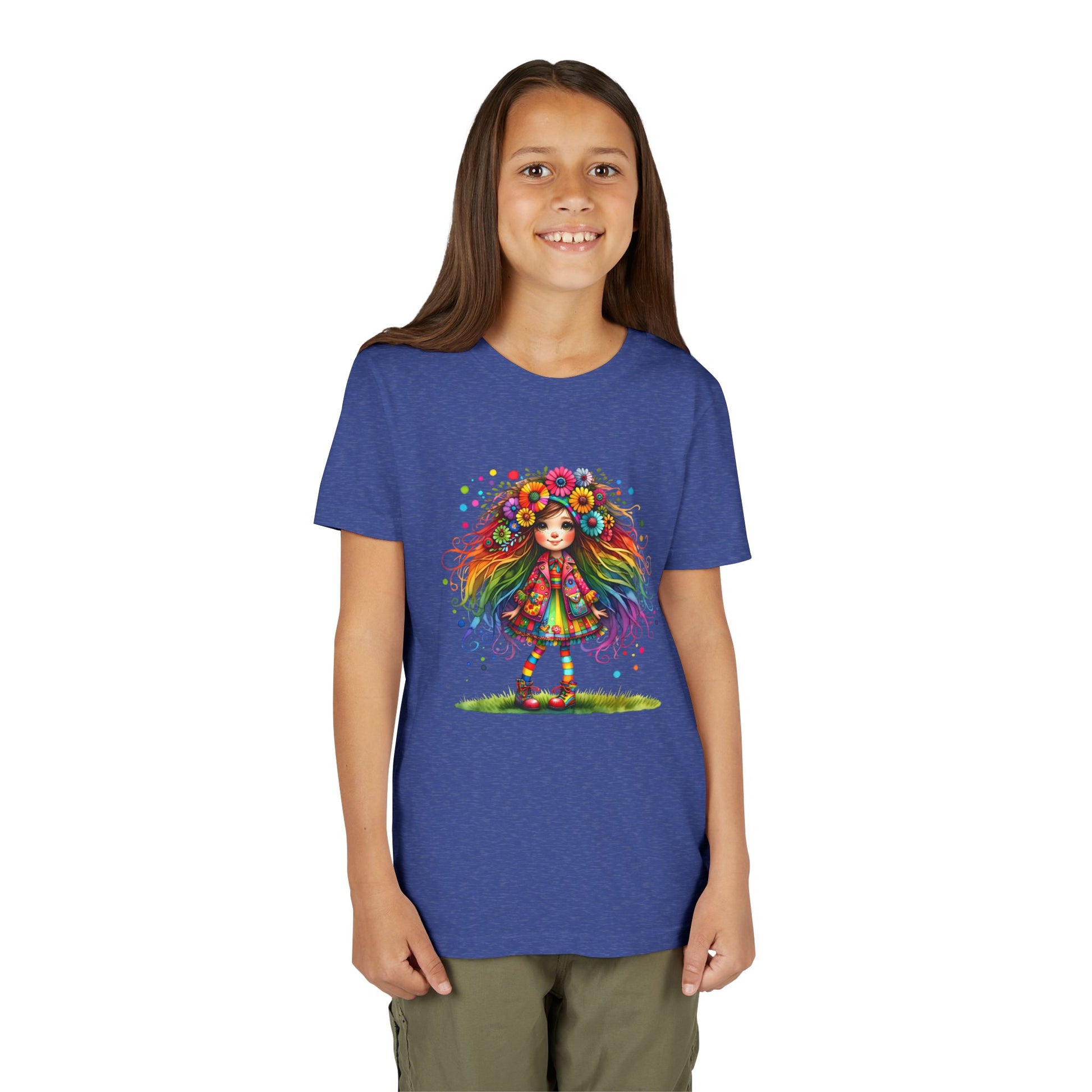 Whimsical Flower Child Youth Tee
