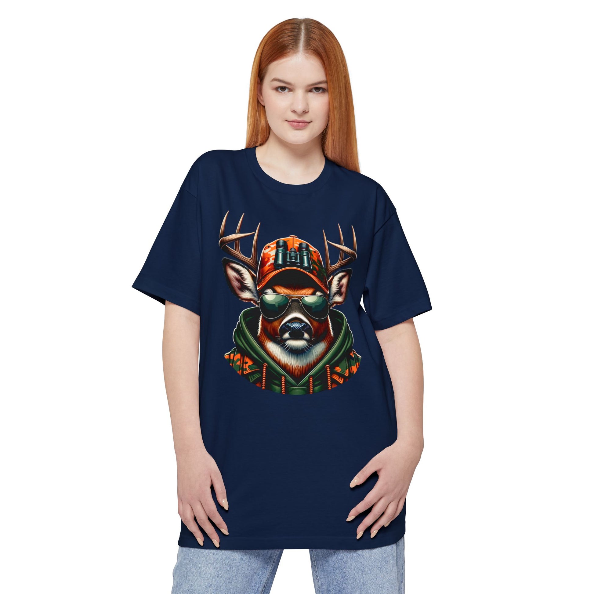 Hunting Vibes T-Shirt - Tall Beefy Design 3 Extra Inches