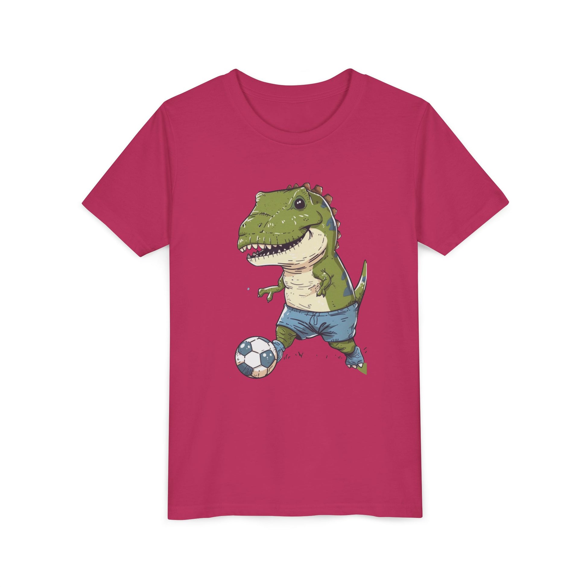 Dinosaur Soccer Youth Tee