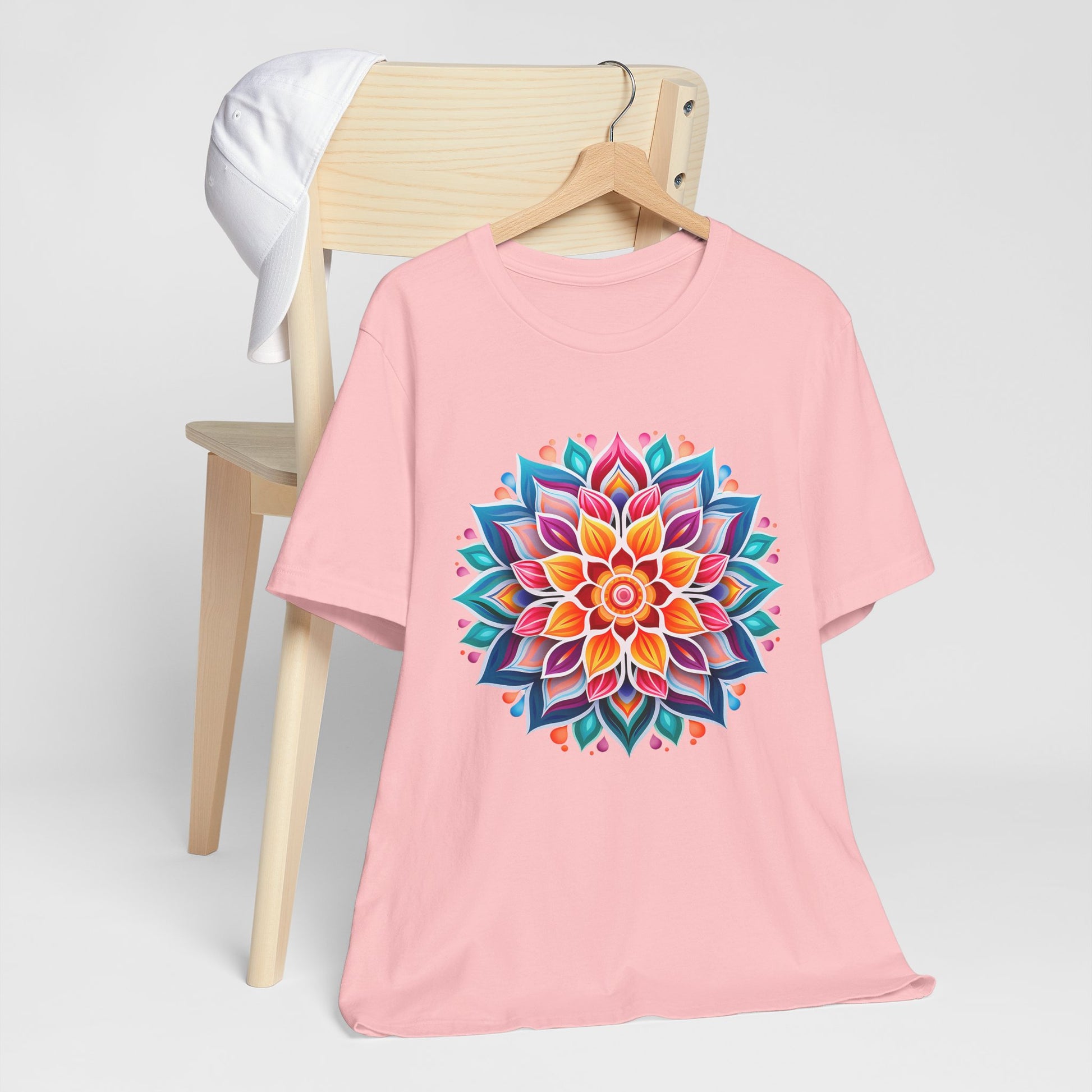 Vibrant Mandala Graphic Tee