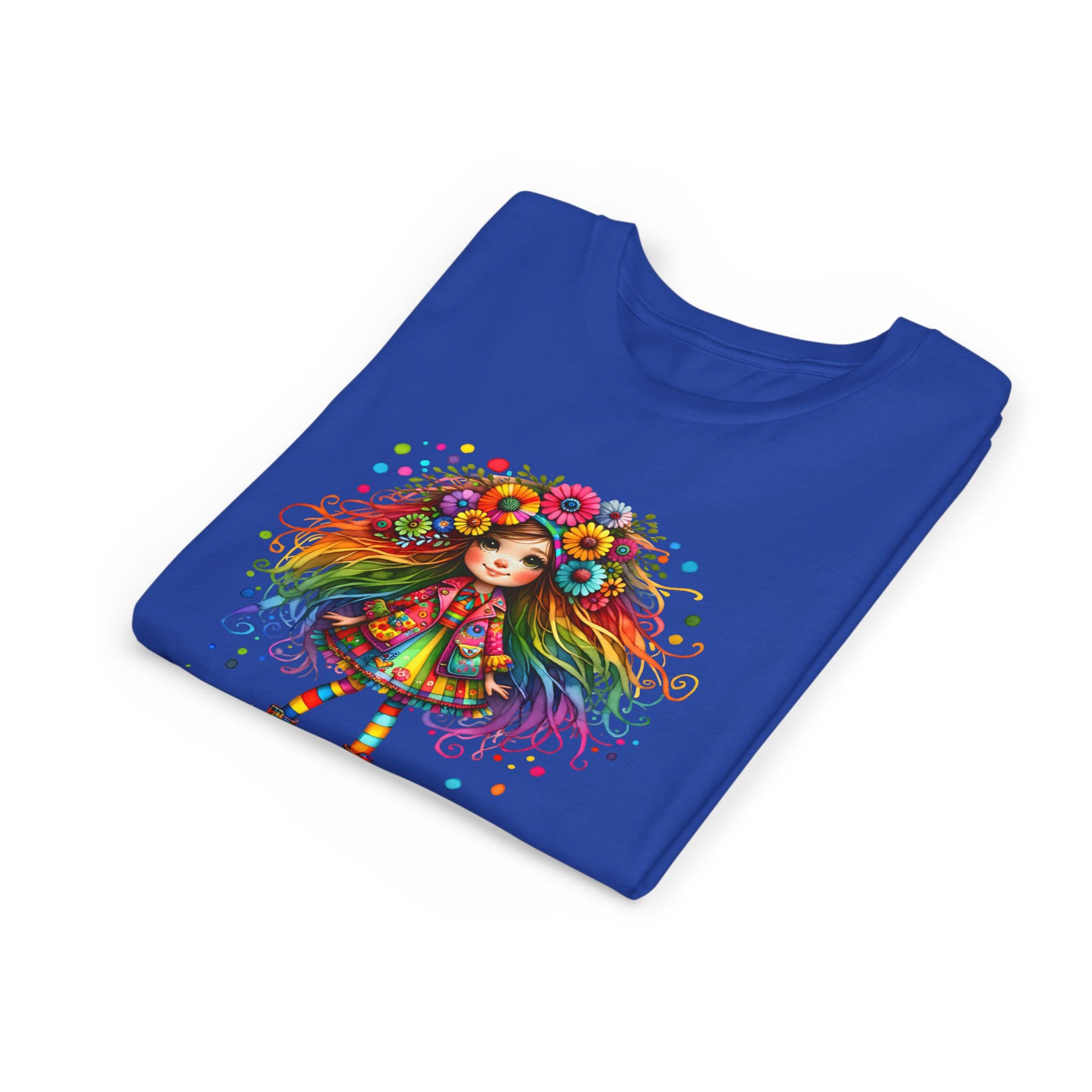 Whimsical Flower Child Youth Tee