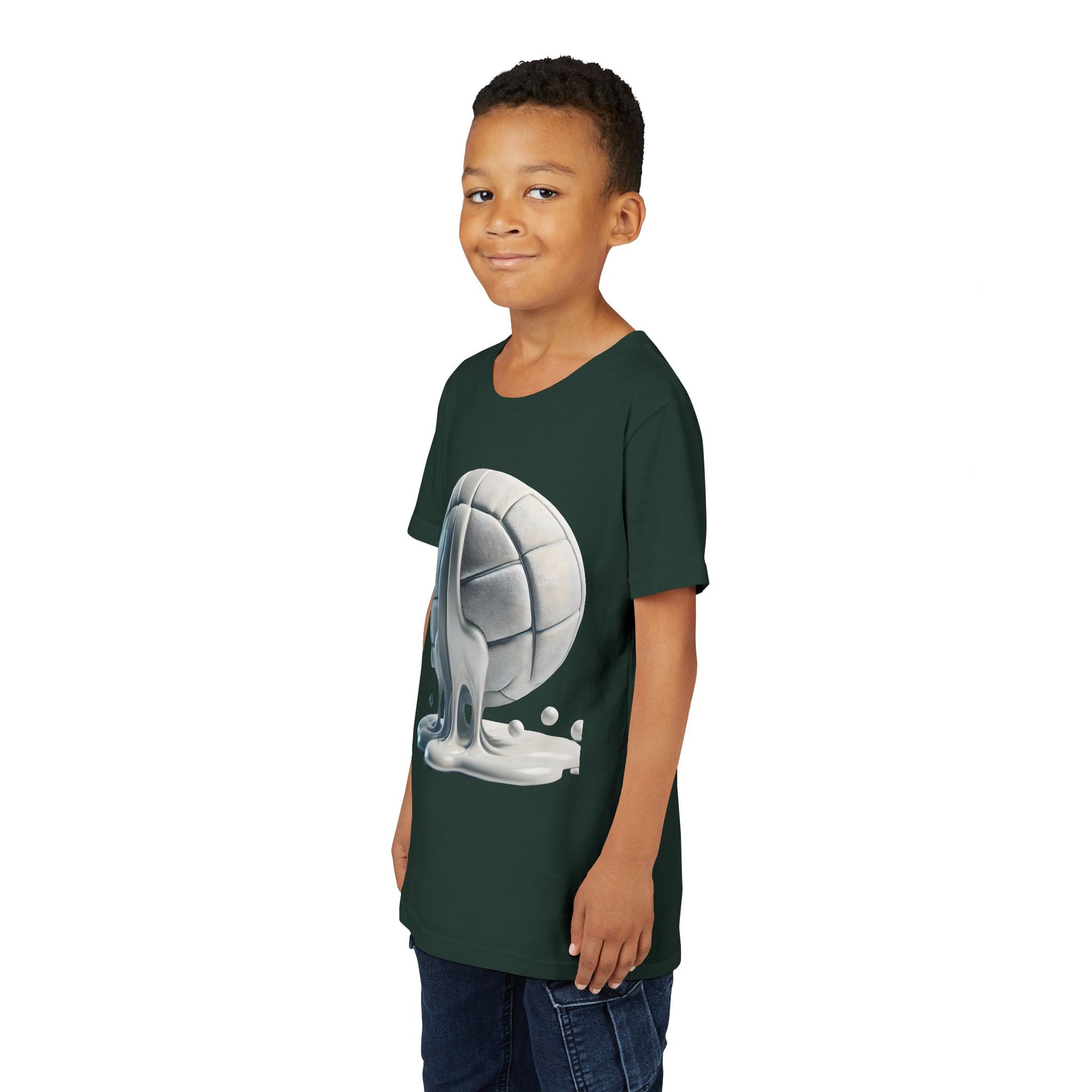 Cool Dripping Volleyball Youth Tee