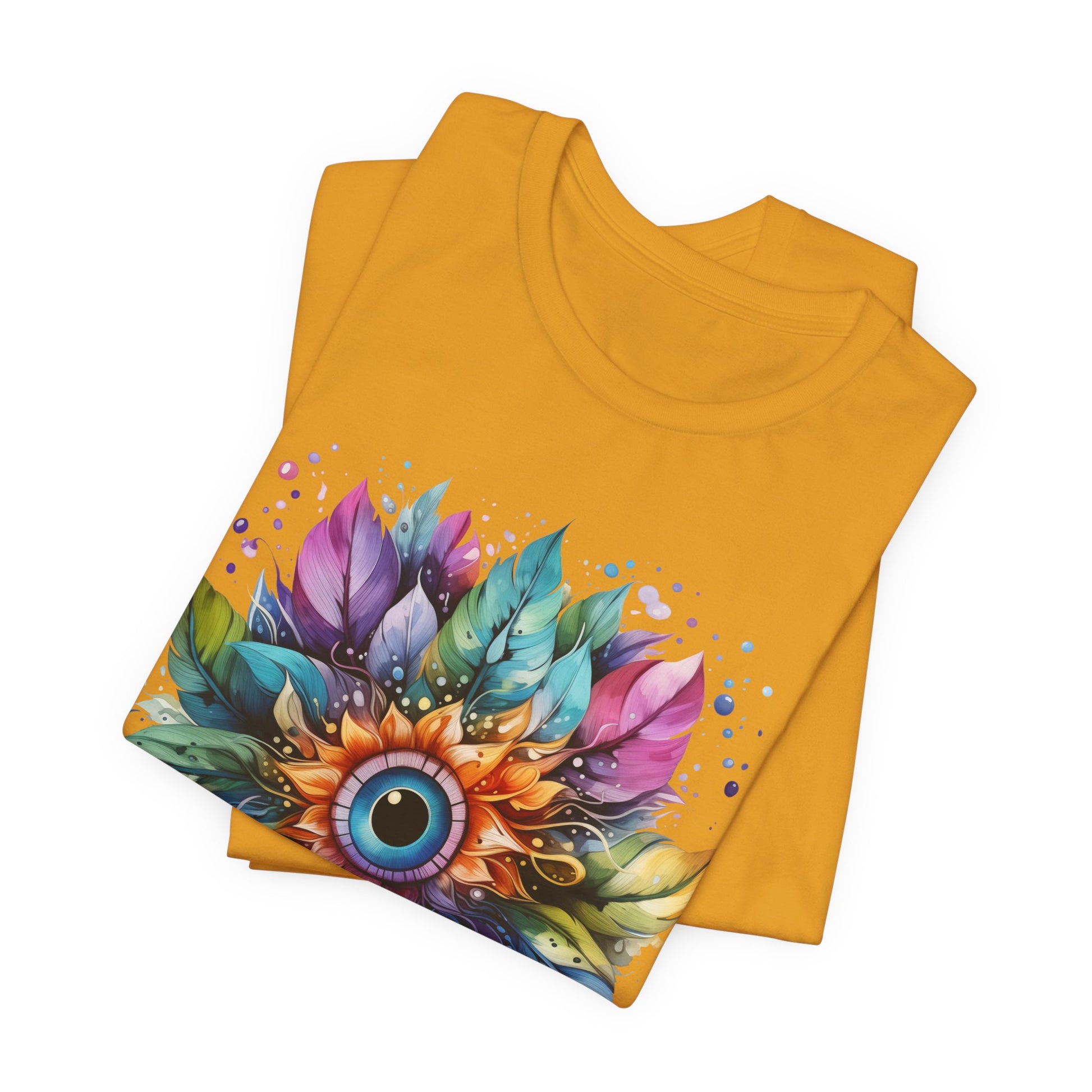 Colorful Eye Design Unisex Tee