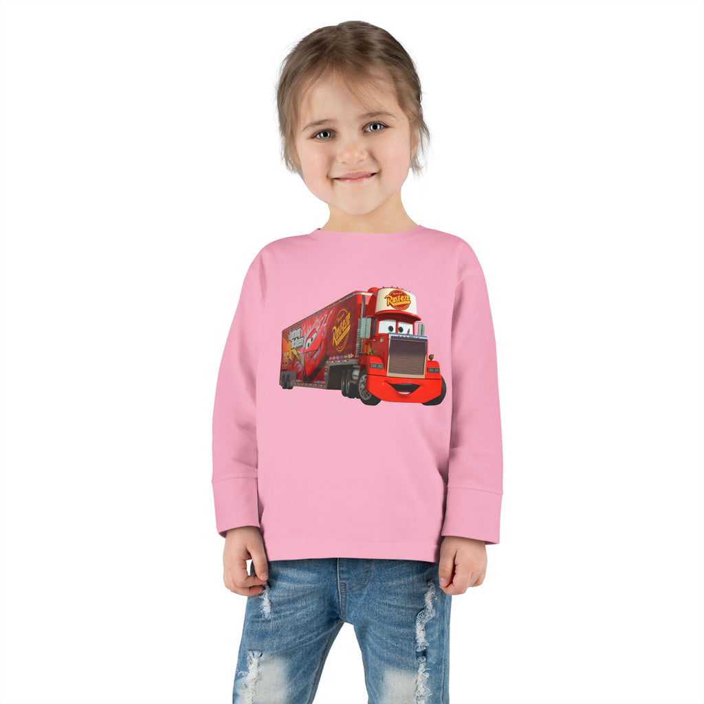 Toddler Truck Long Sleeve Tee