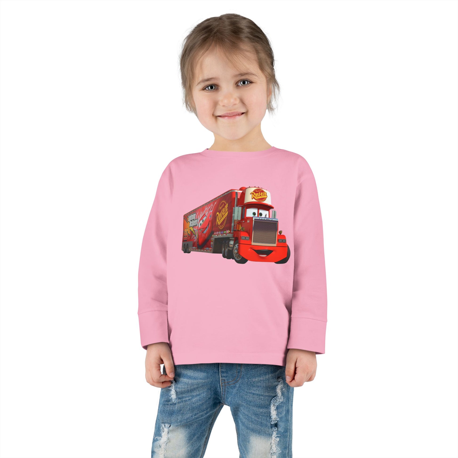 Toddler Truck Long Sleeve Tee