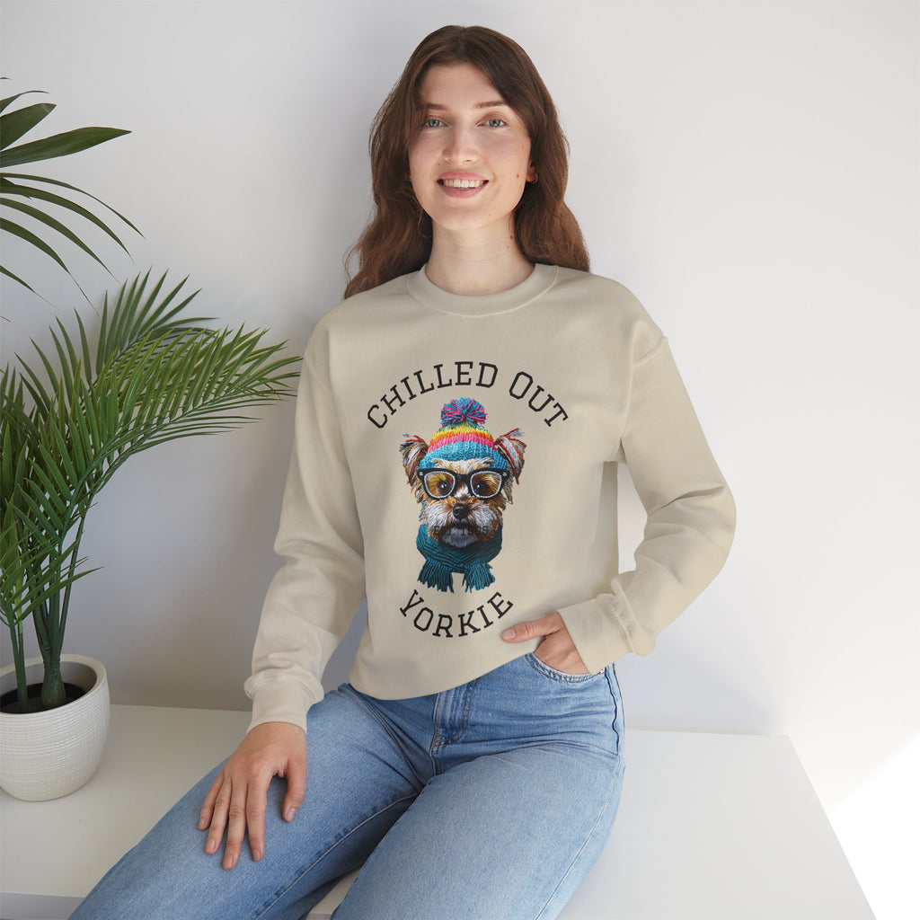 Chilled Out Yorkie Sweatshir
