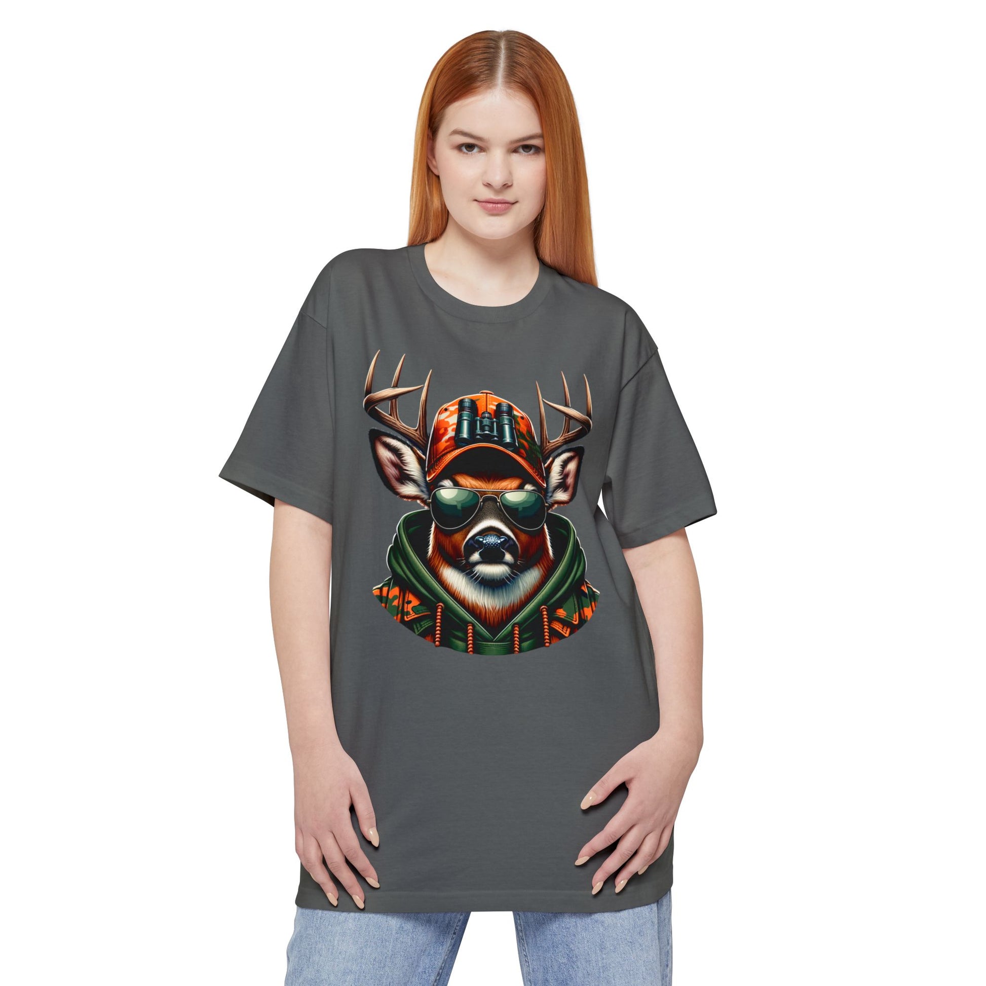 Hunting Vibes T-Shirt - Tall Beefy Design 3 Extra Inches