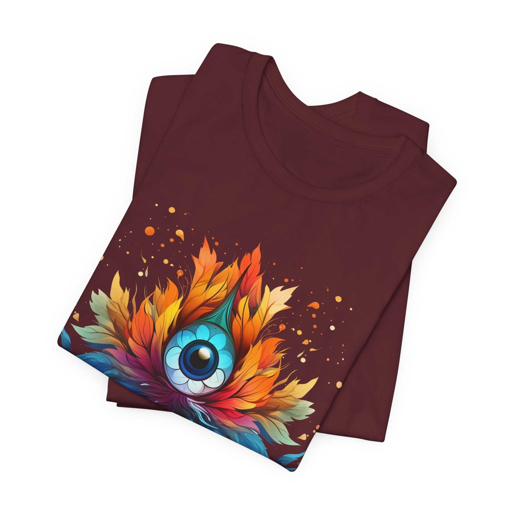 Vibrant Eye-Mandala Tee
