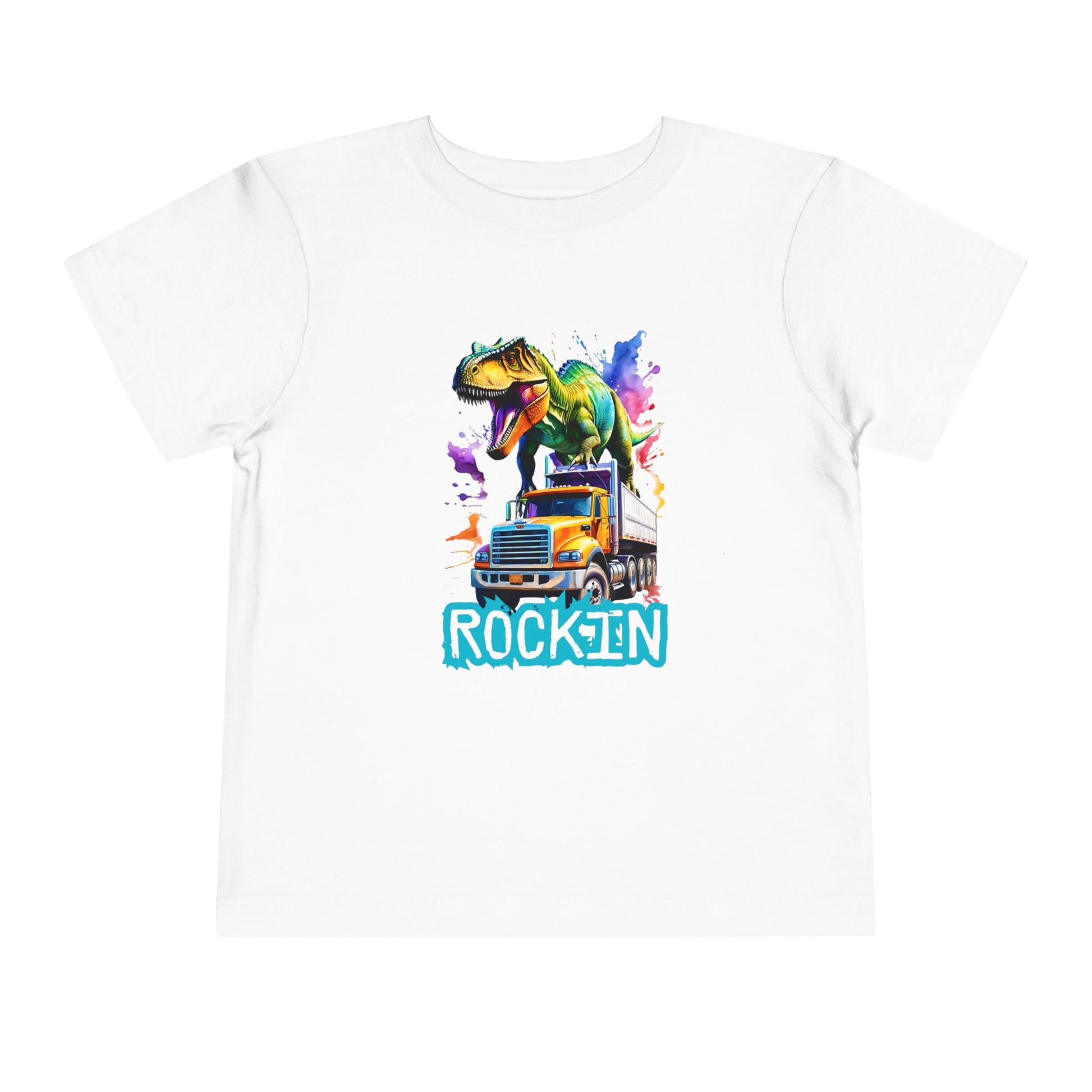 Rockin' Toddler Tee - Dino Design