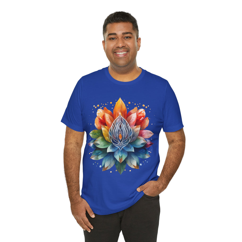 Colorful Lotus Flower T-Shirt