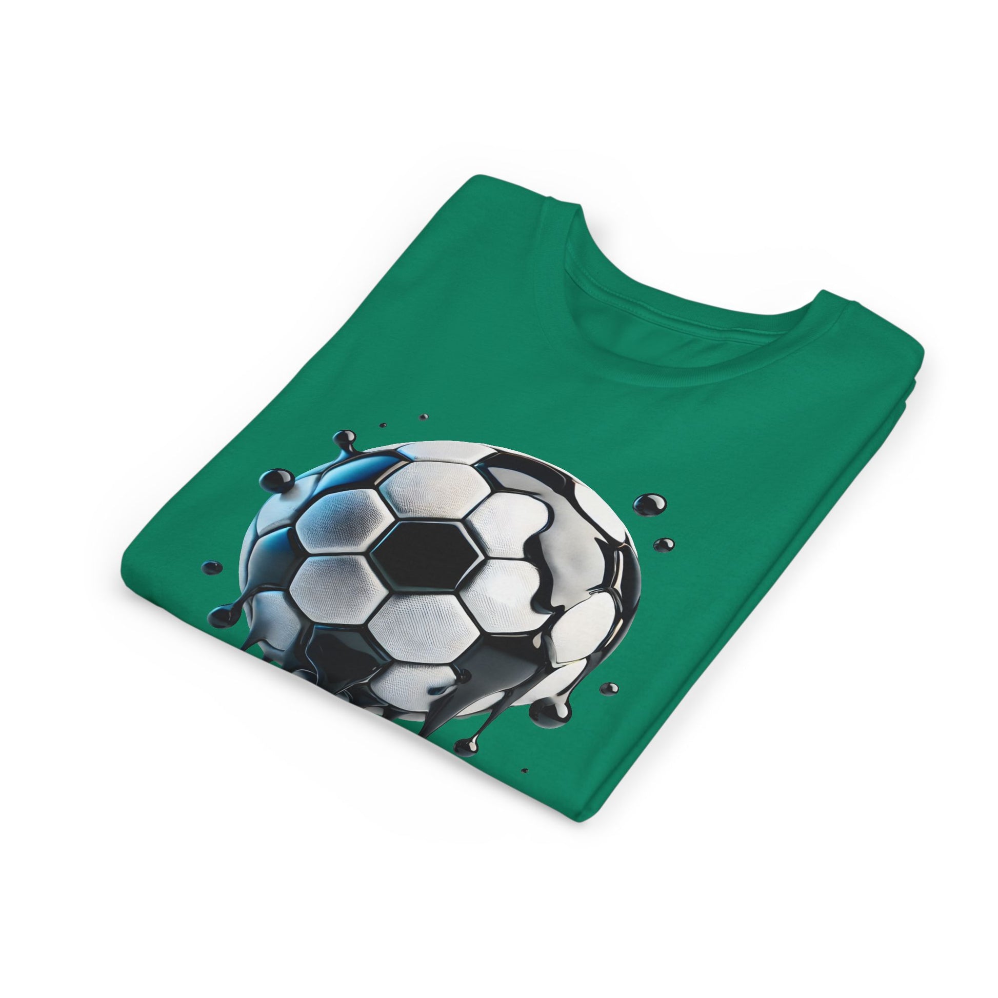 Dripping Soccer Ball Youth Tee