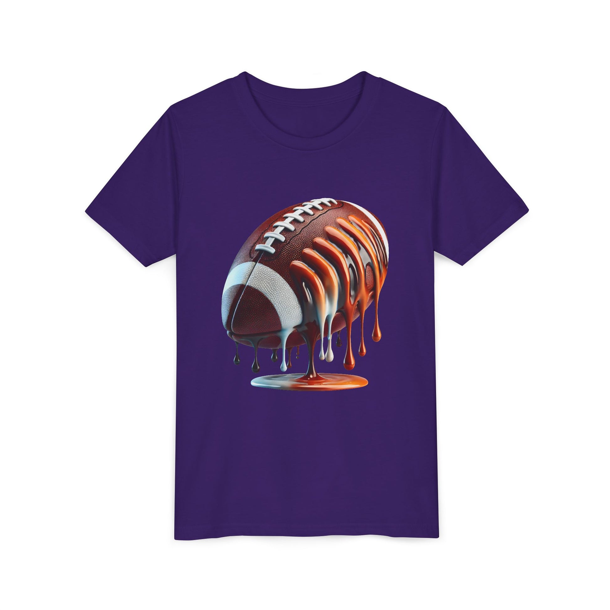 Dripping Football Youth Tee
