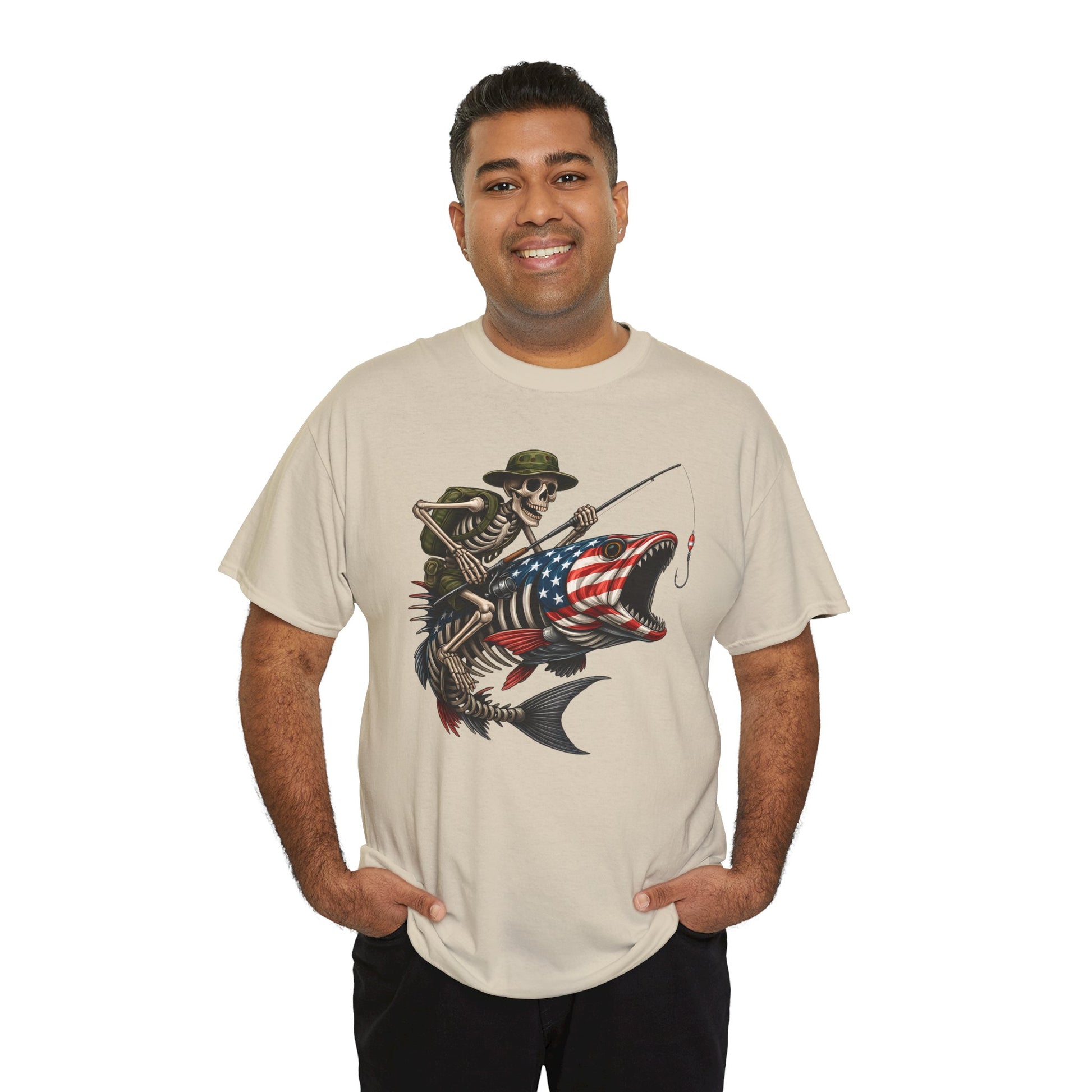 Fishing Skeleton Tee