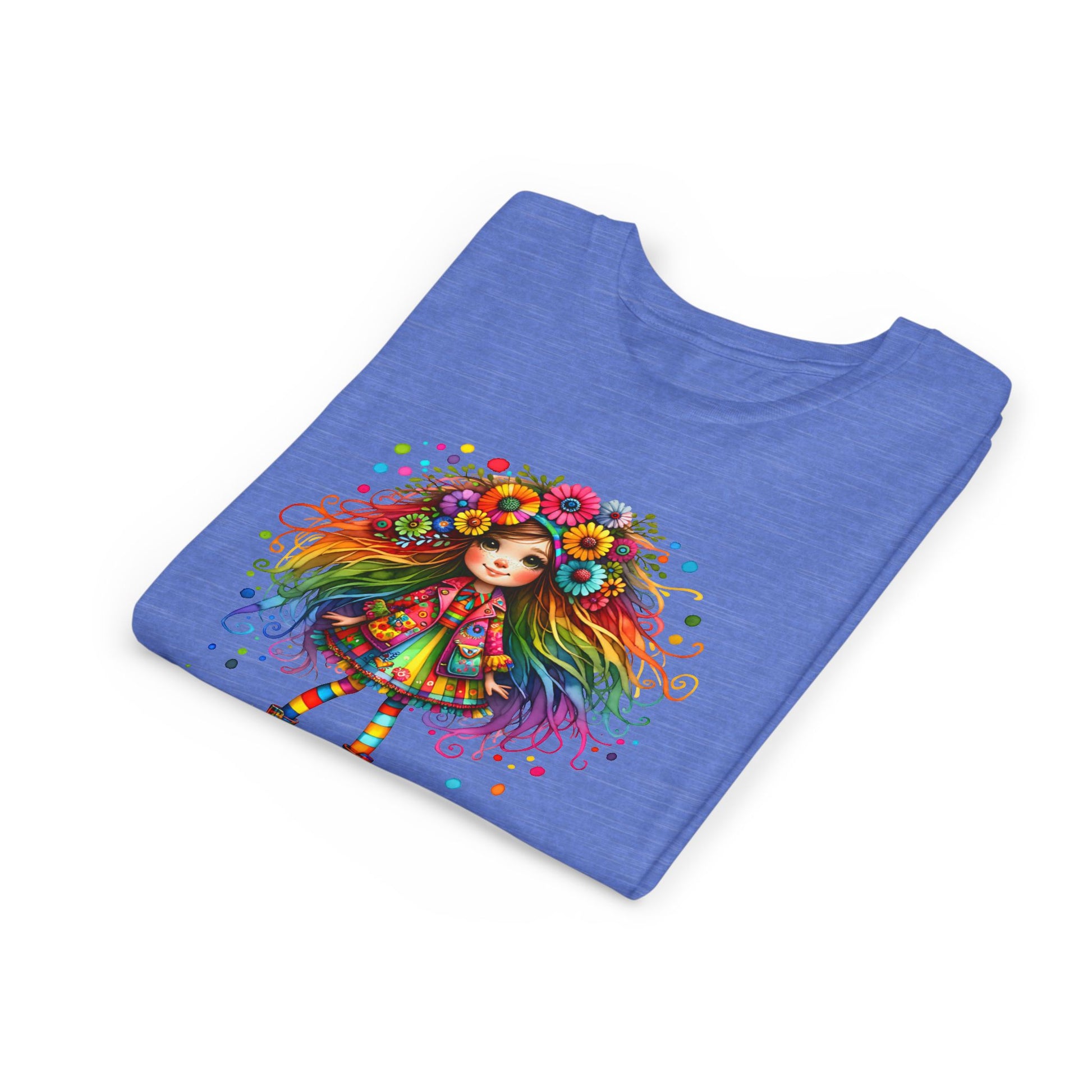 Whimsical Flower Child Youth Tee
