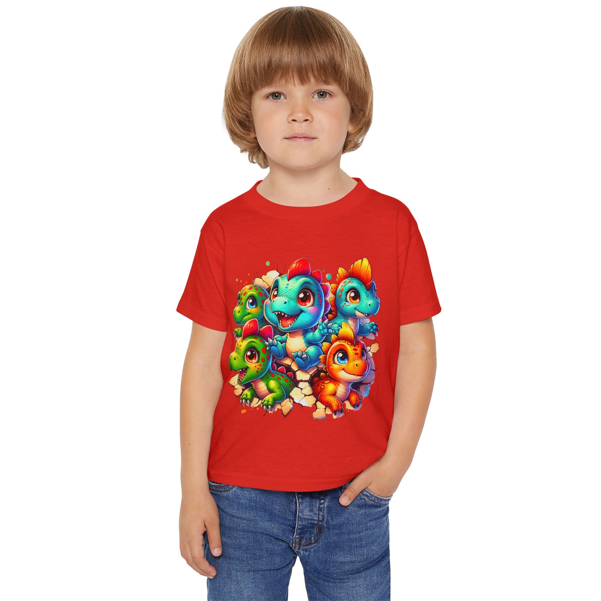 Colorful Dinosaur Toddler T-Shirt