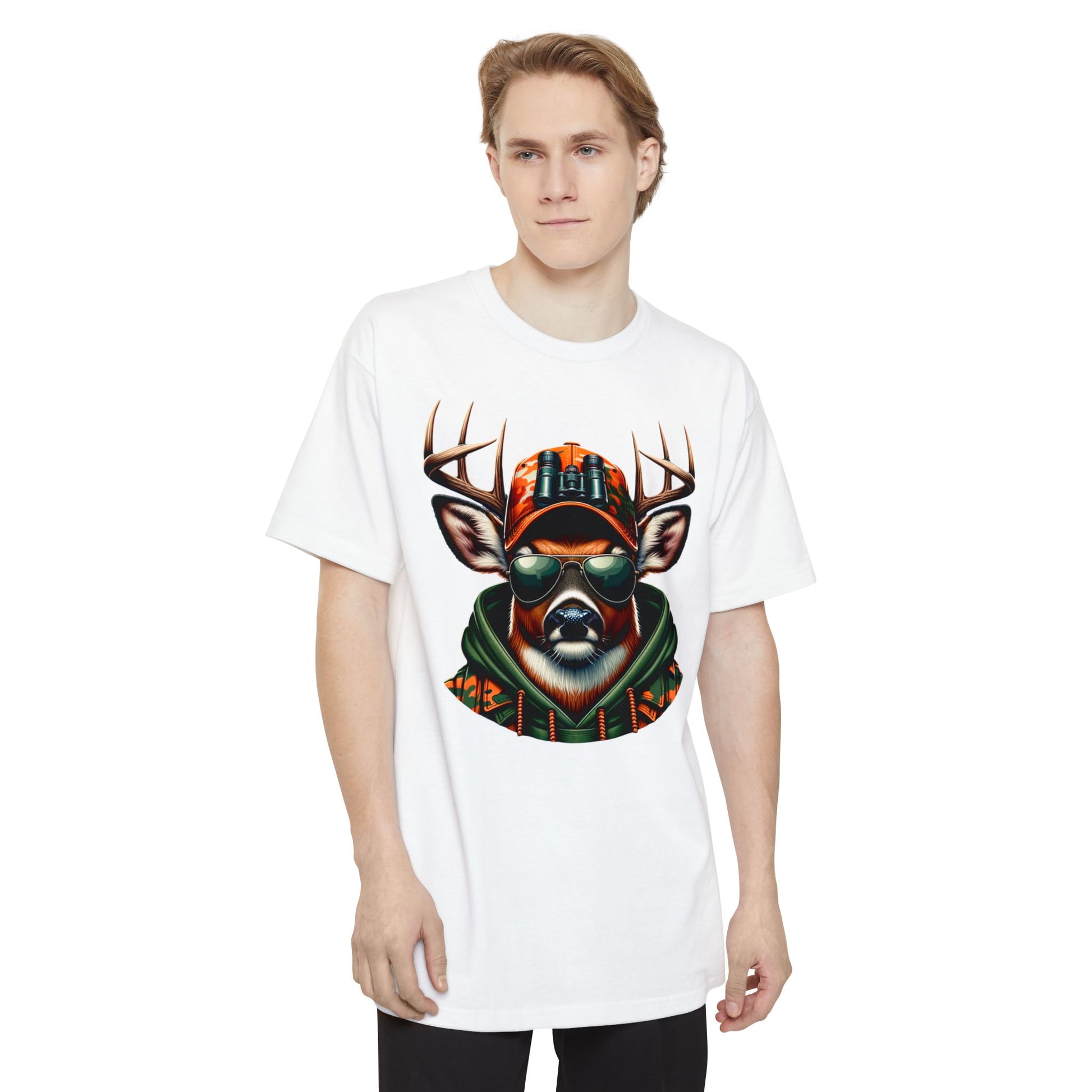 Hunting Vibes T-Shirt - Tall Beefy Design 3 Extra Inches