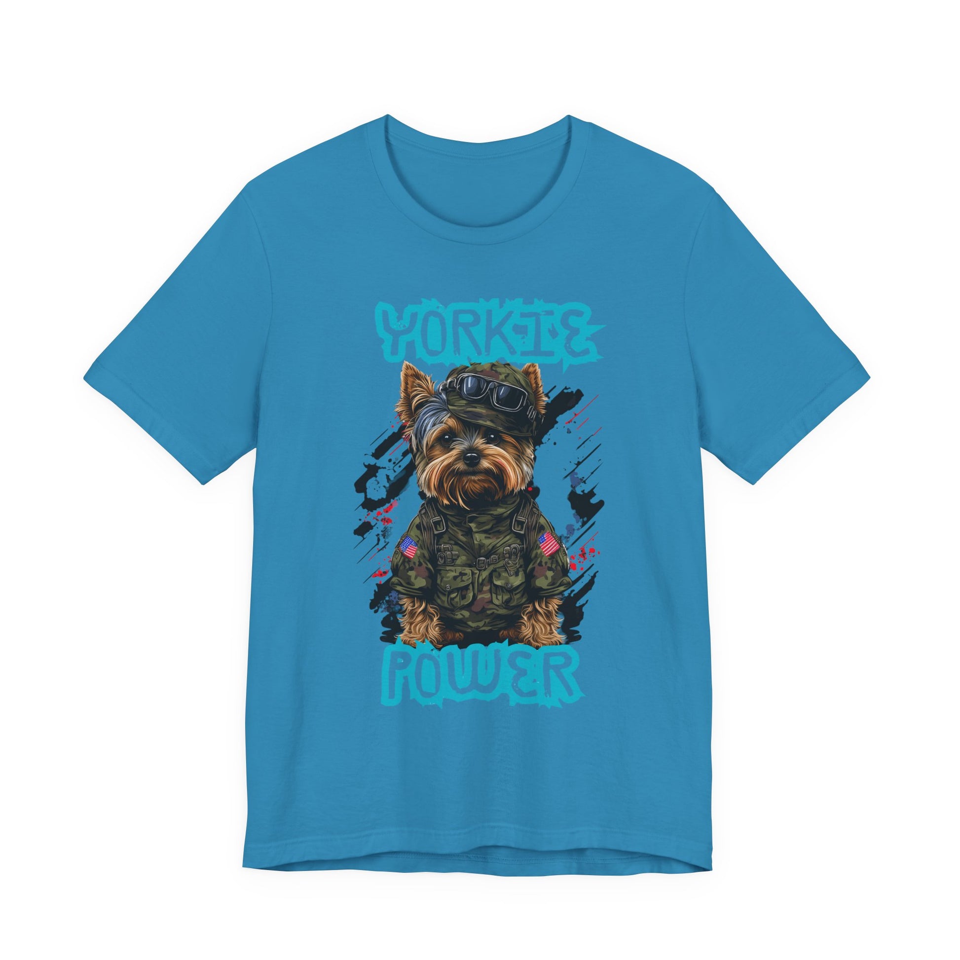 Yorkie Power Unisex Tee