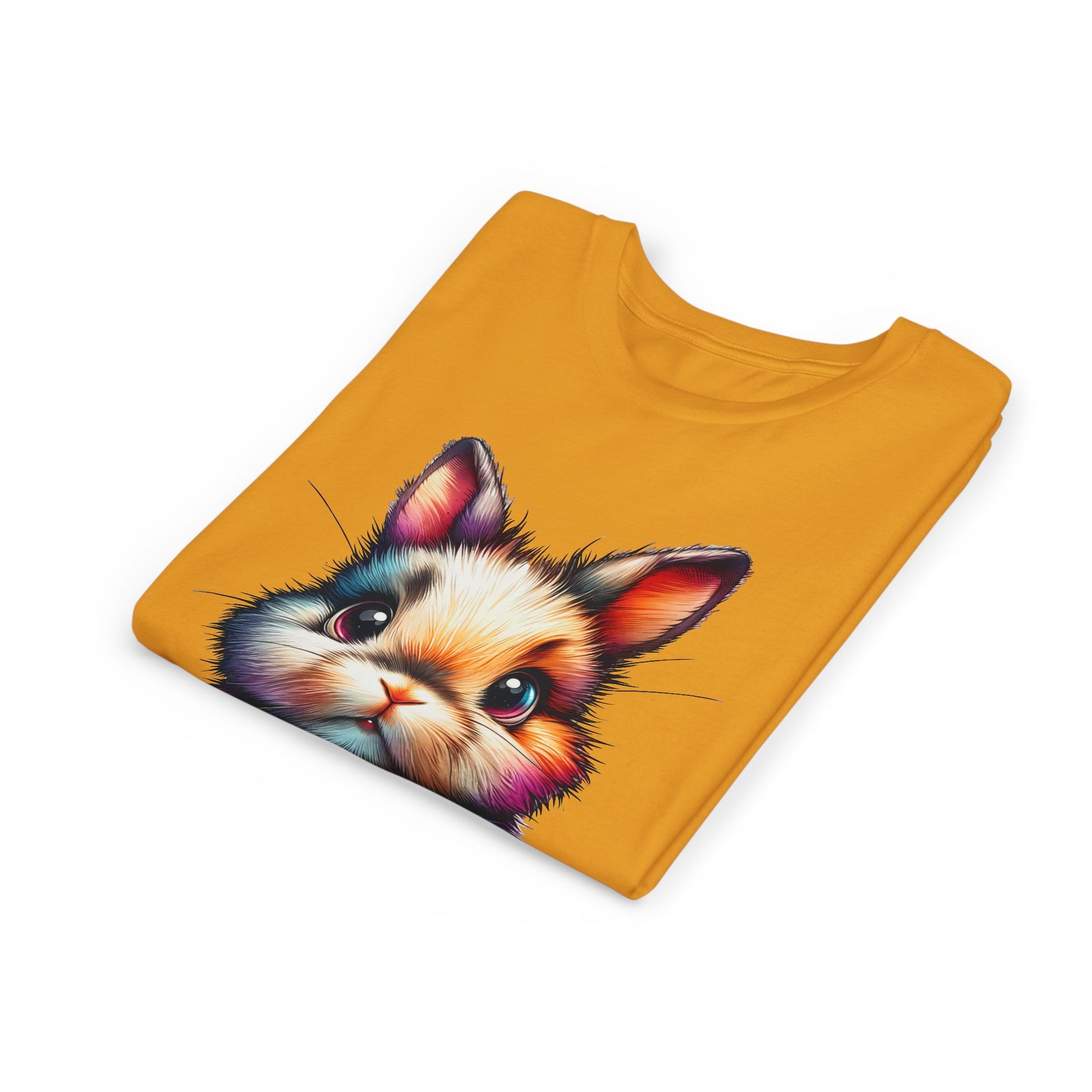 Colorful Bunny Youth Short Sleeve Tee