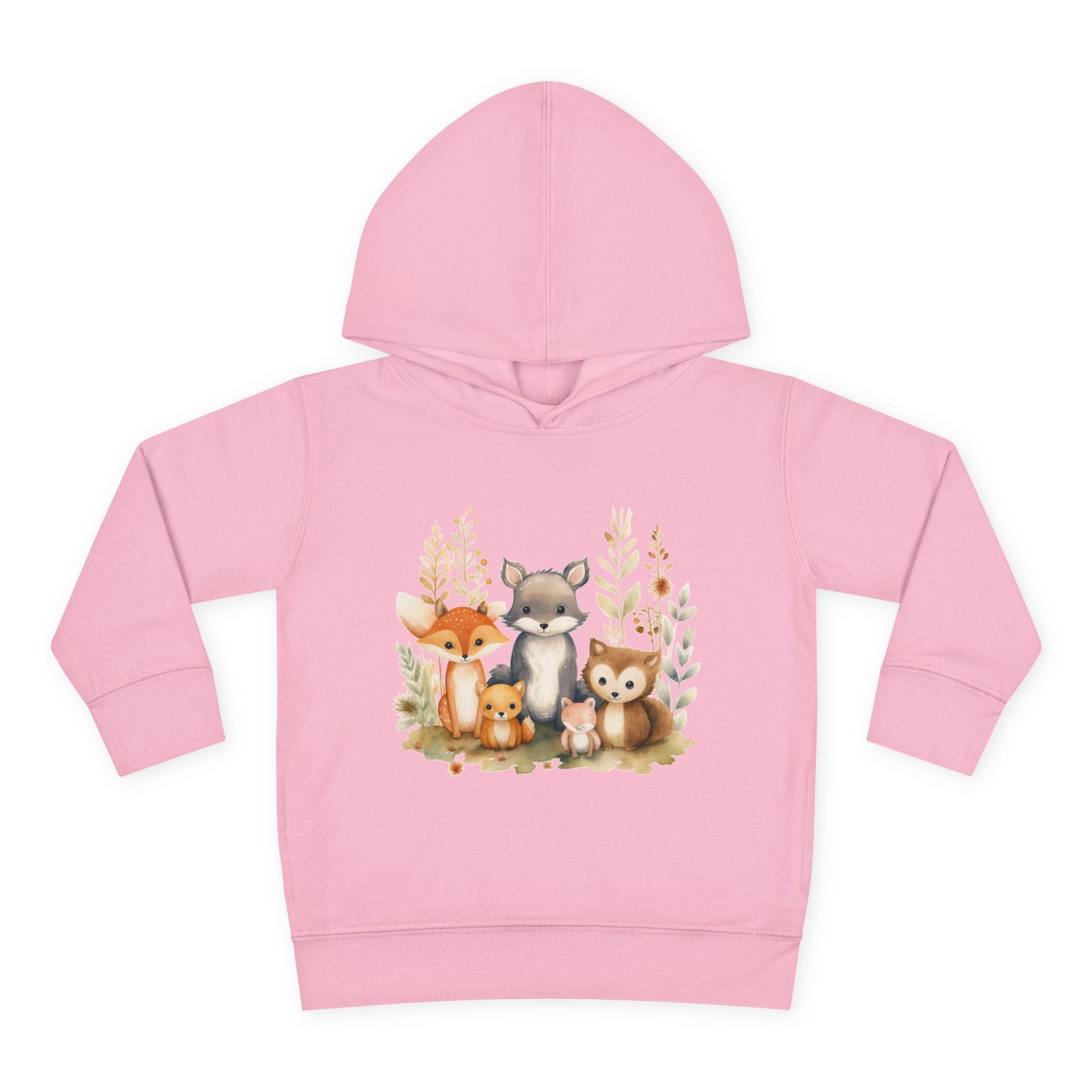 Whimsical Animal Toddler Hoodie