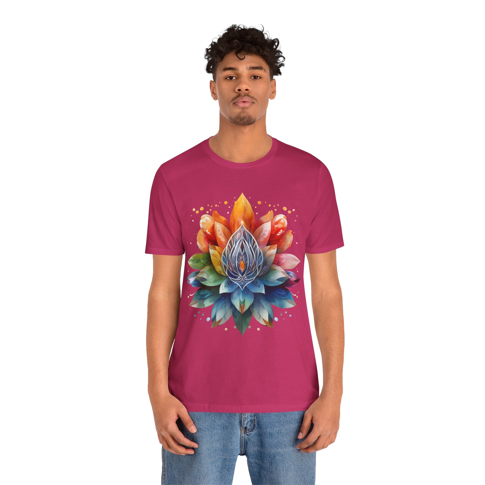 Colorful Lotus Flower T-Shirt