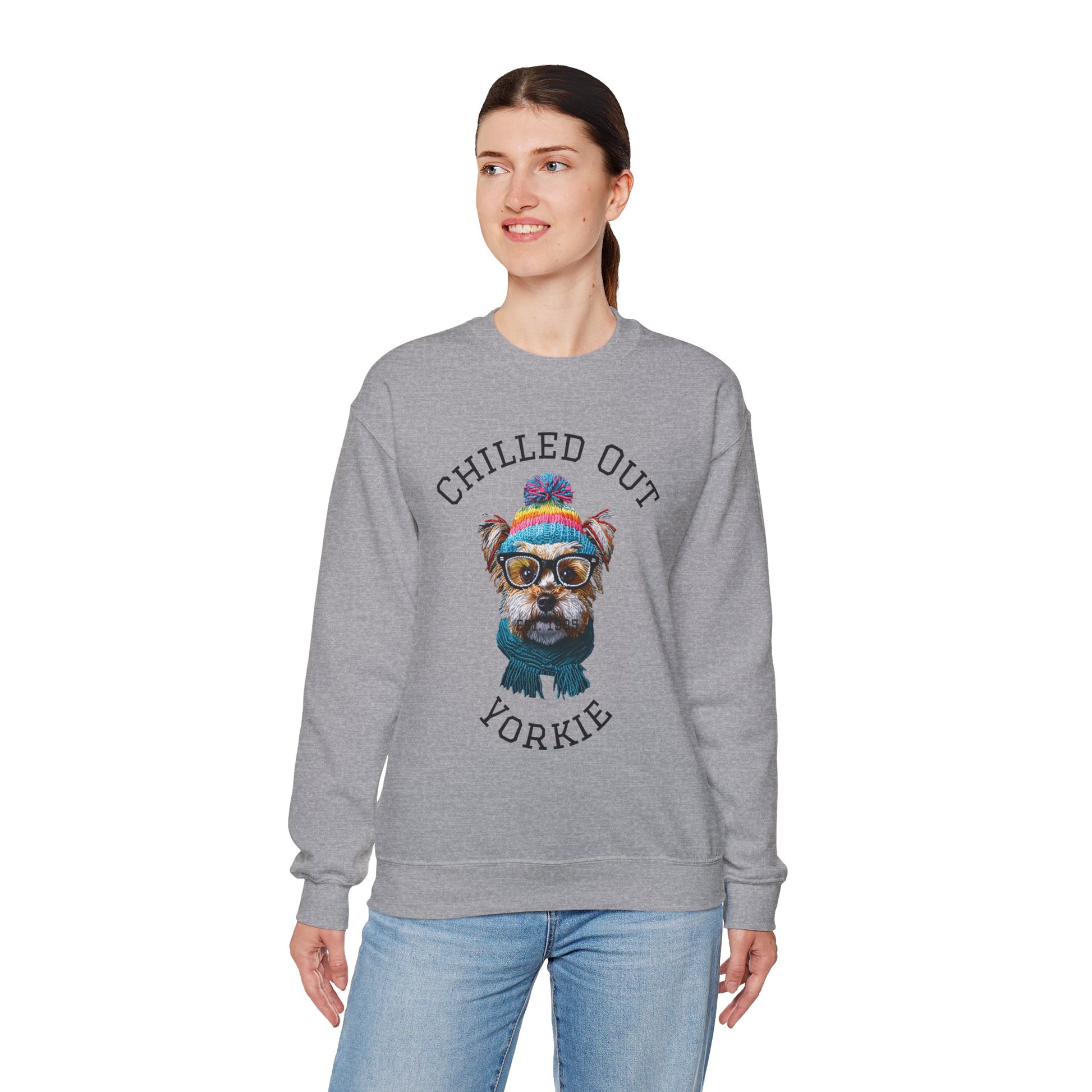 Chilled Out Yorkie Sweatshir