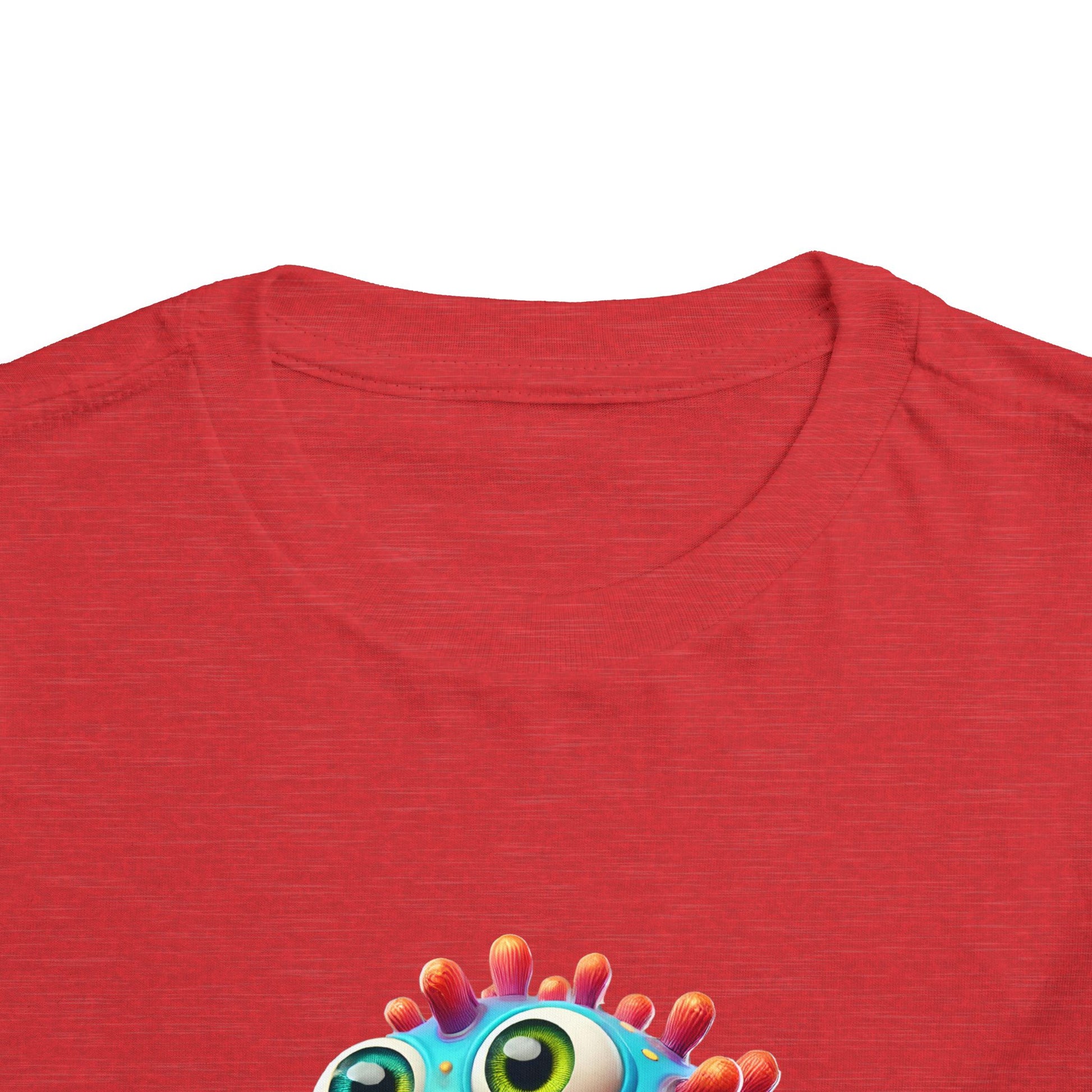 Colorful Toddler Tee with Fun Monster Design