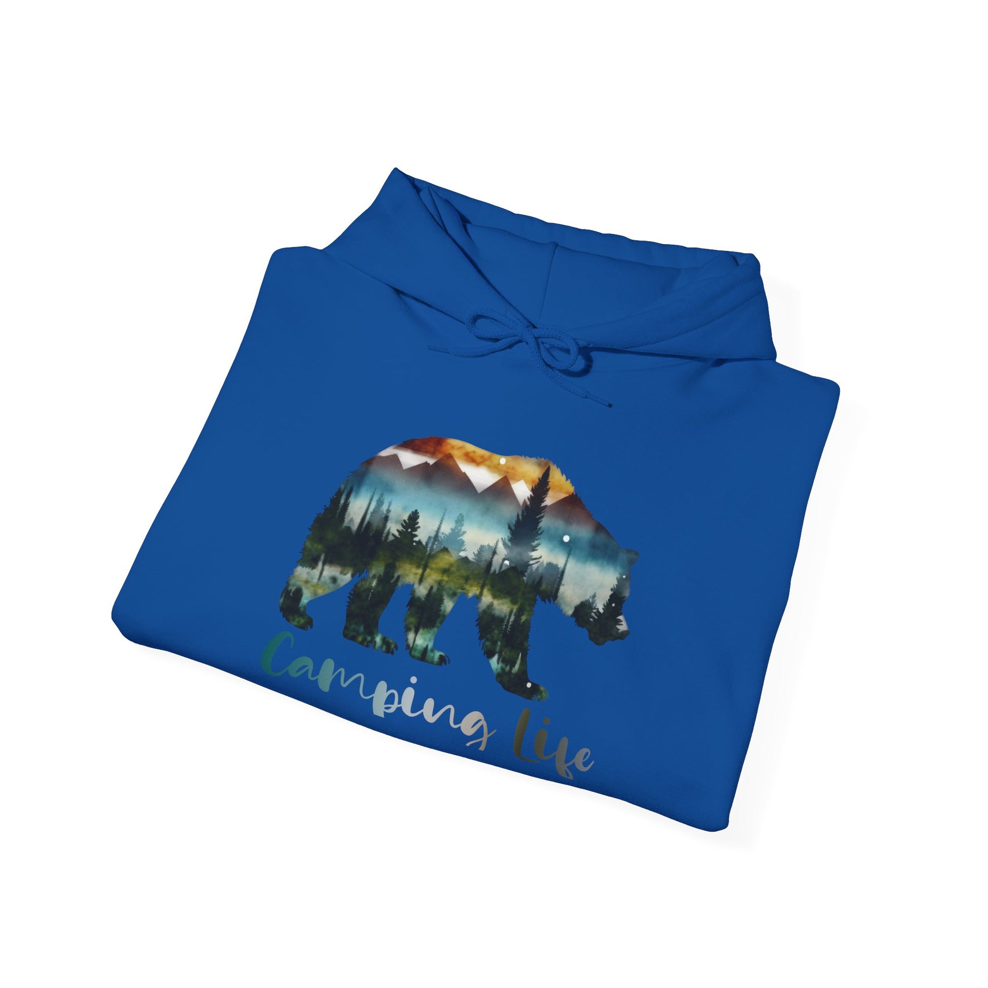 Camping Life Bear Hoodie