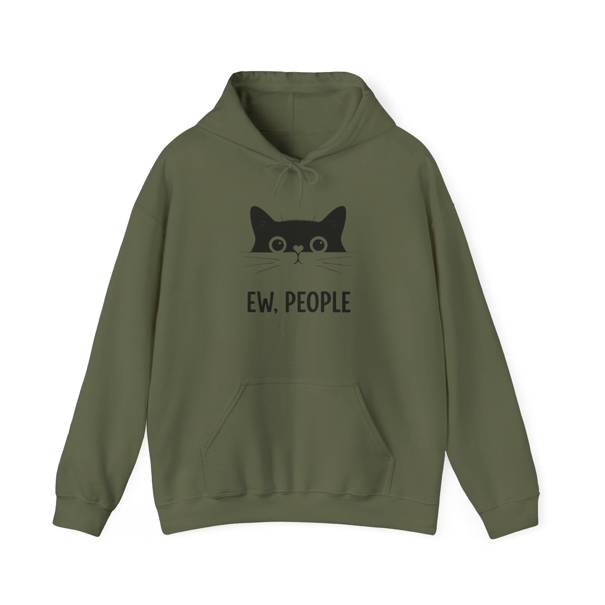Cat Hoodie - Ew People Design