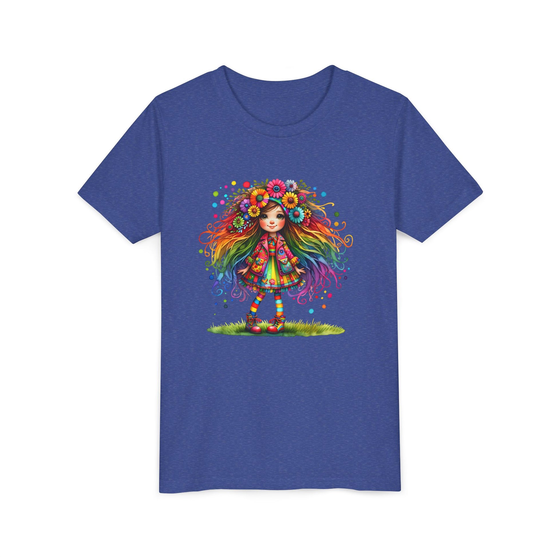 Whimsical Flower Child Youth Tee