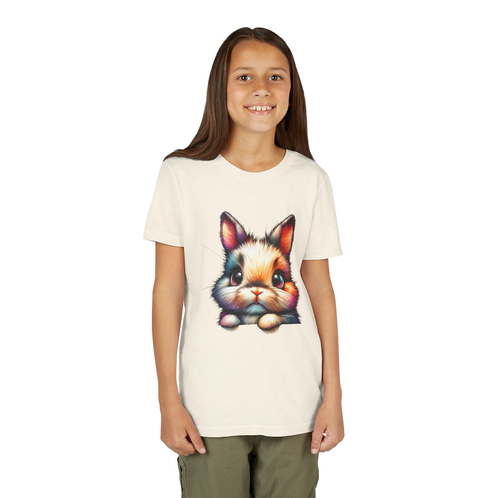 Colorful Bunny Youth Short Sleeve Tee