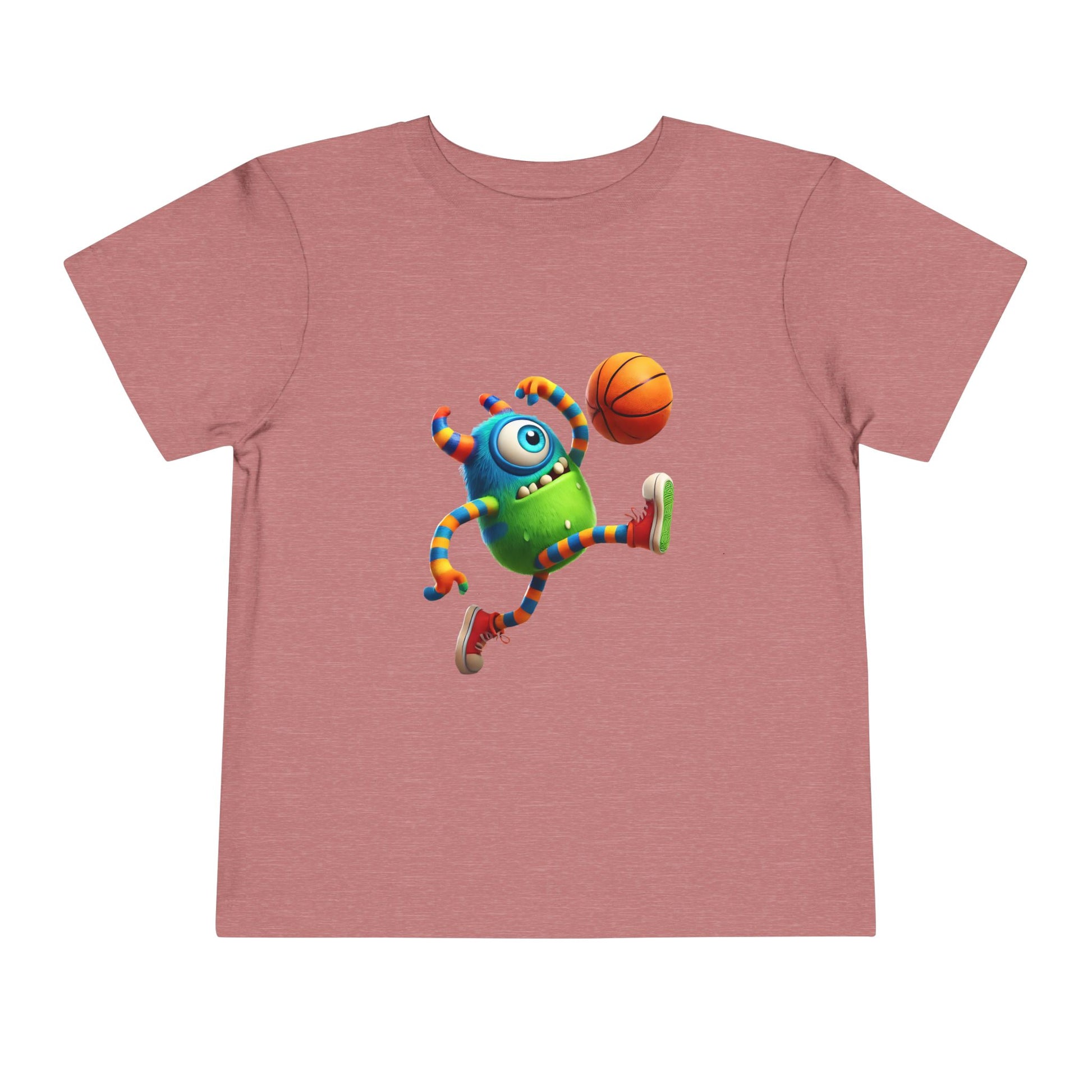 Playful Monster Toddler Tee, Fun Kids Shirt