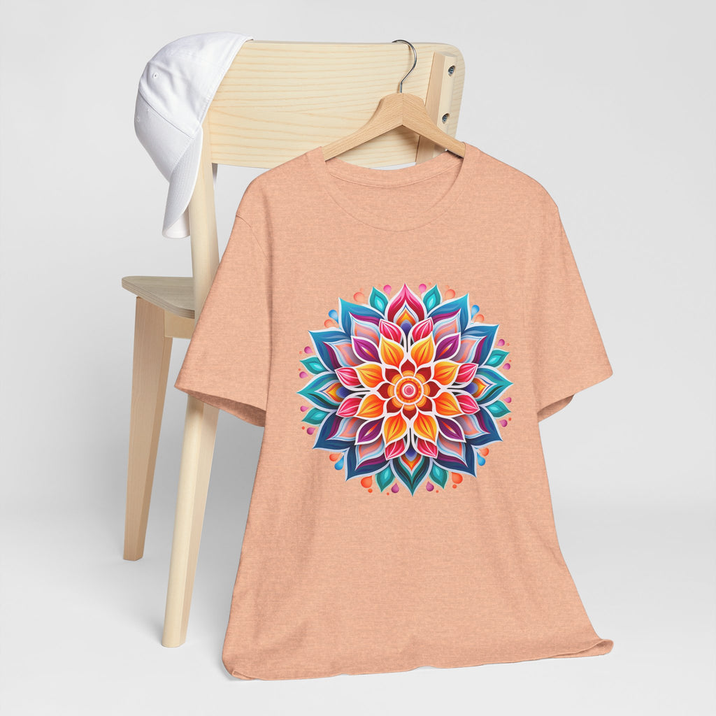 Vibrant Mandala Graphic Tee