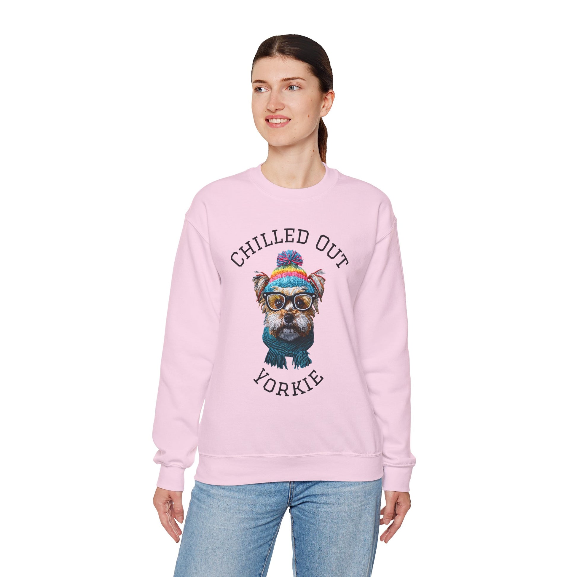 Chilled Out Yorkie Sweatshir