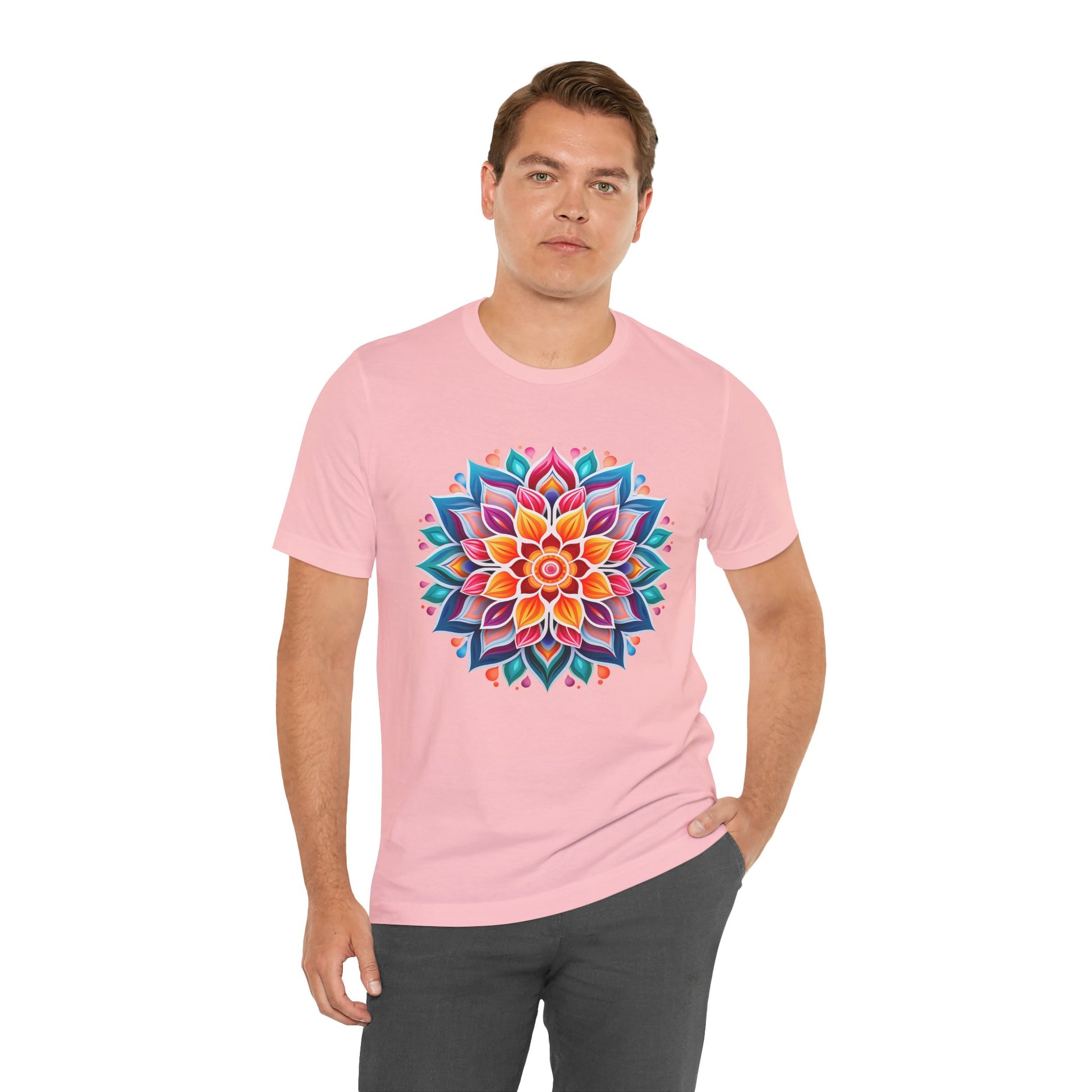 Vibrant Mandala Graphic Tee