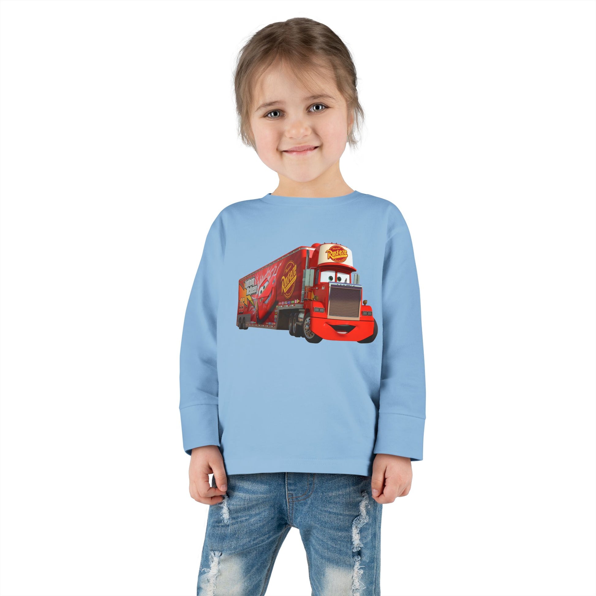 Toddler Truck Long Sleeve Tee