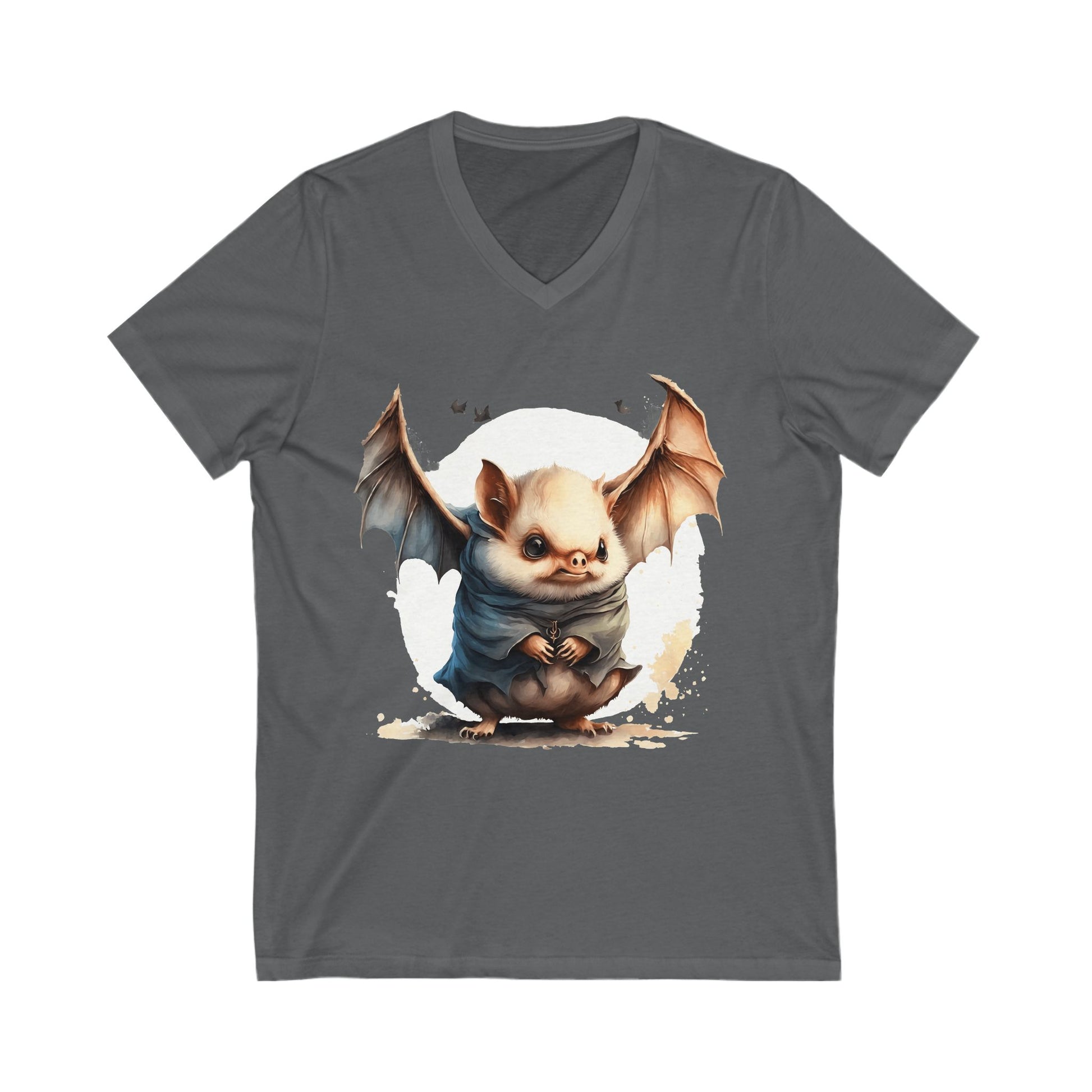Cute Bat V-Neck Tee