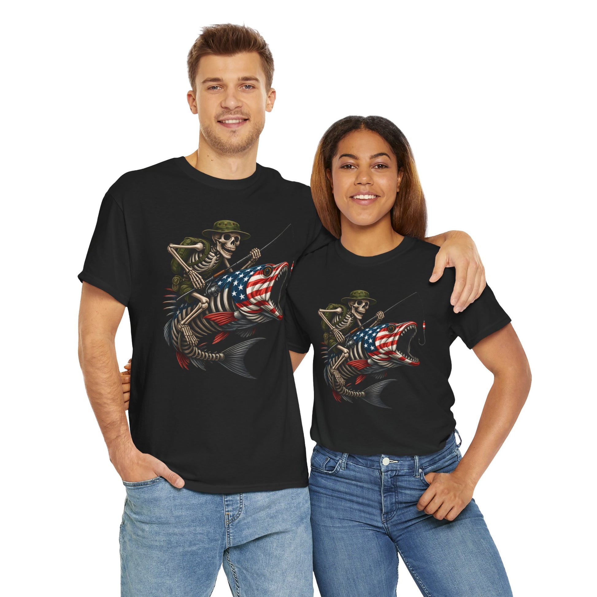 Fishing Skeleton Tee