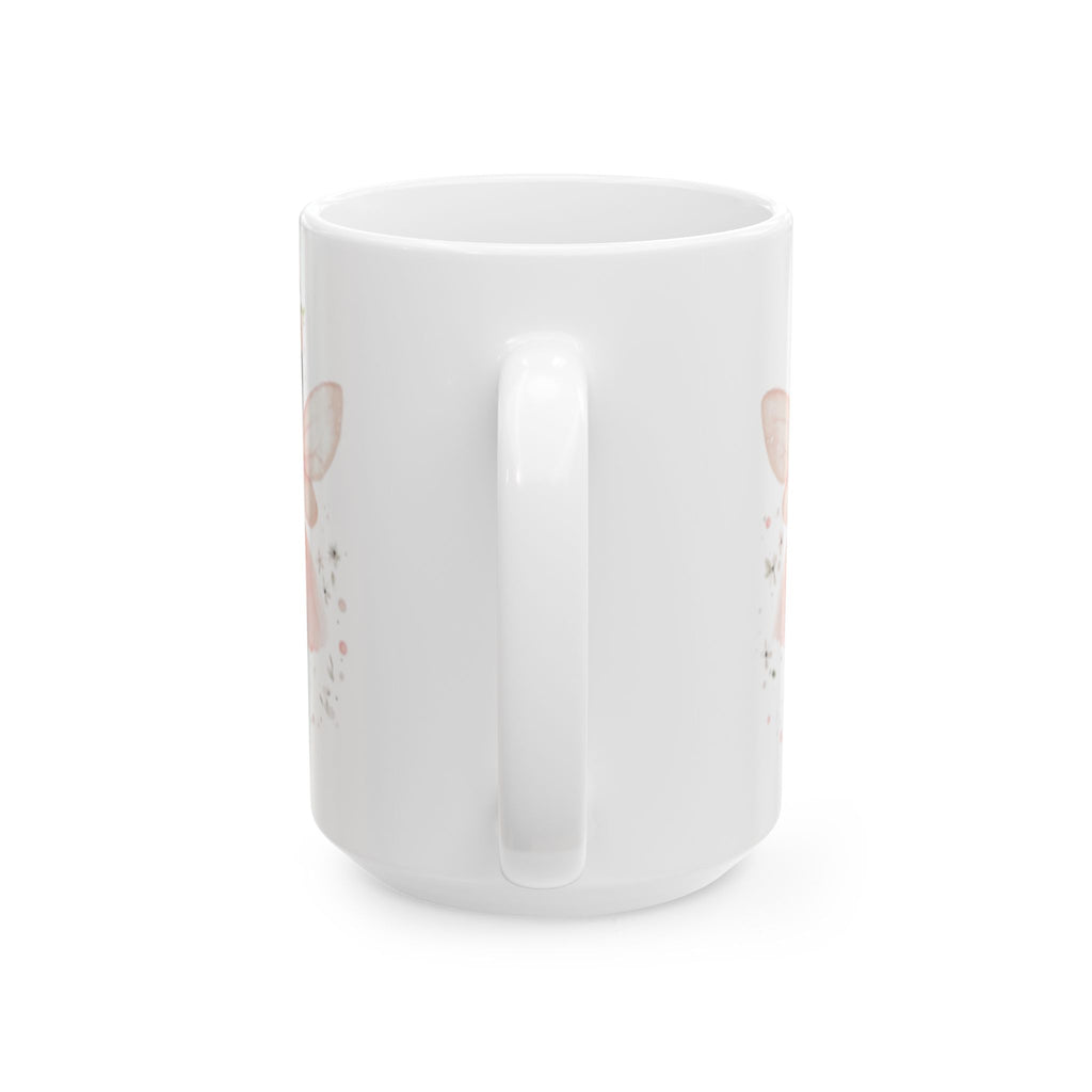 Whimsical Fairy Ceramic Mug - 11oz & 15oz - Perfect for Gifts and Cozy Mornings