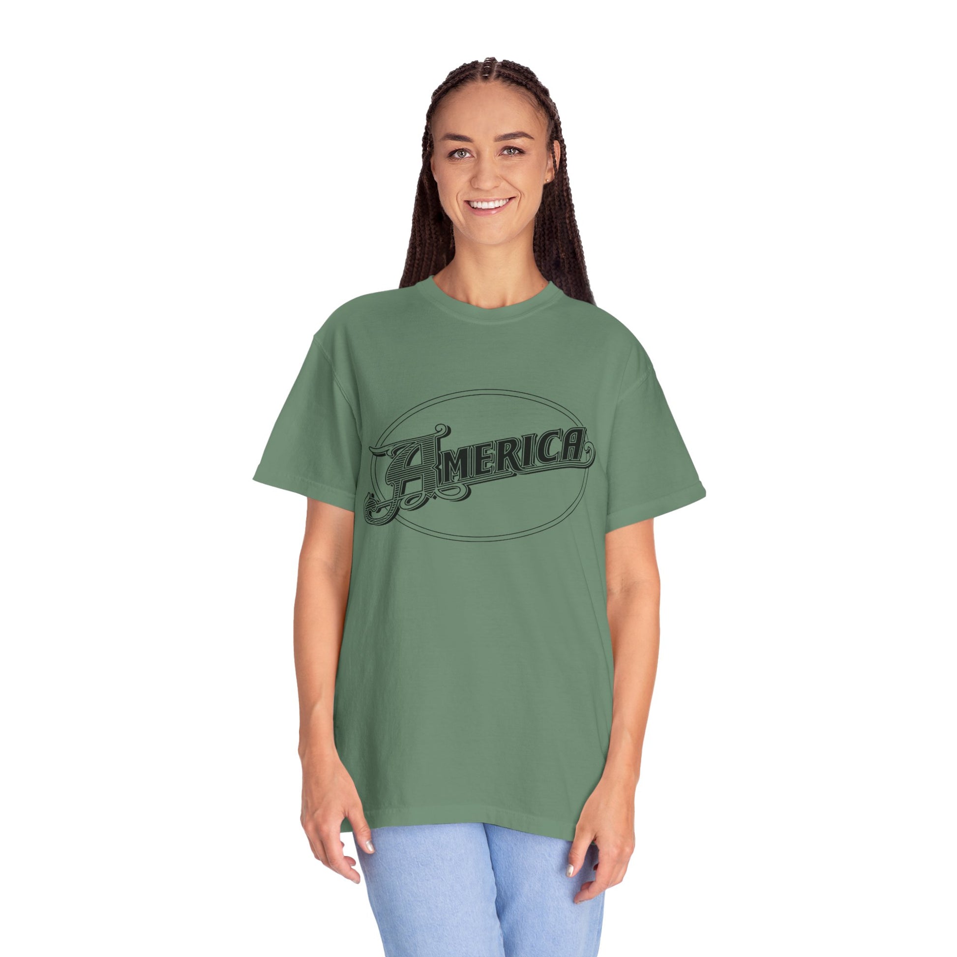 America Vintage Garment-Dyed T-Shirt