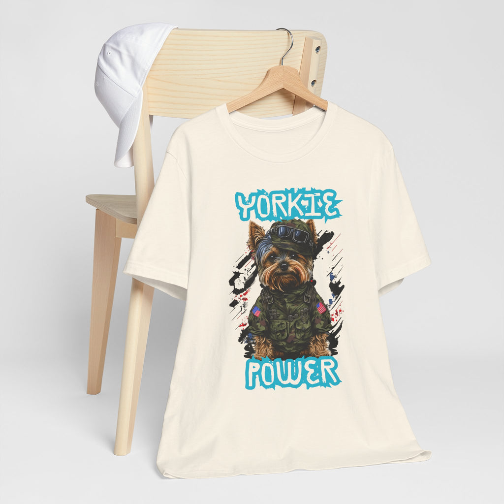Yorkie Power Unisex Tee