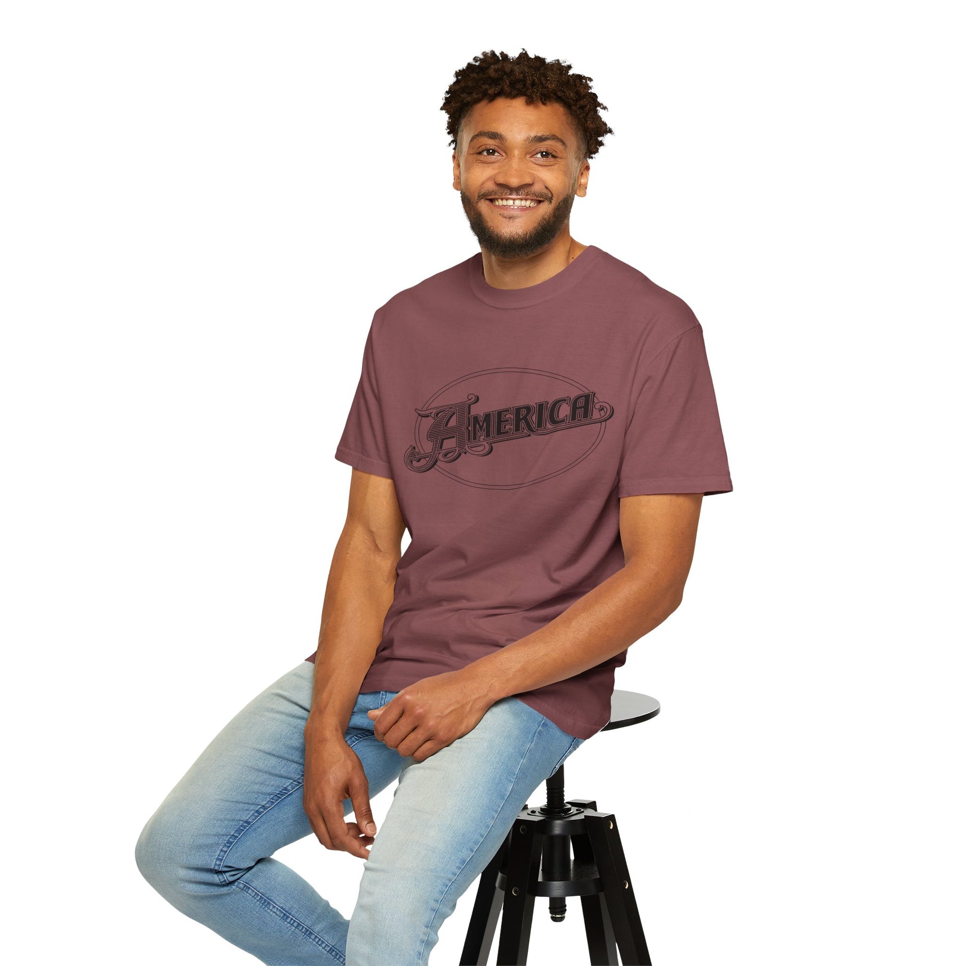 America Vintage Garment-Dyed T-Shirt