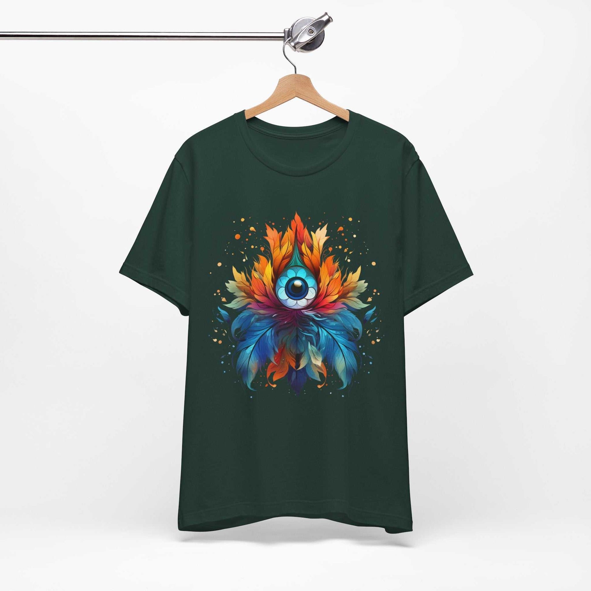 Vibrant Eye-Mandala Tee