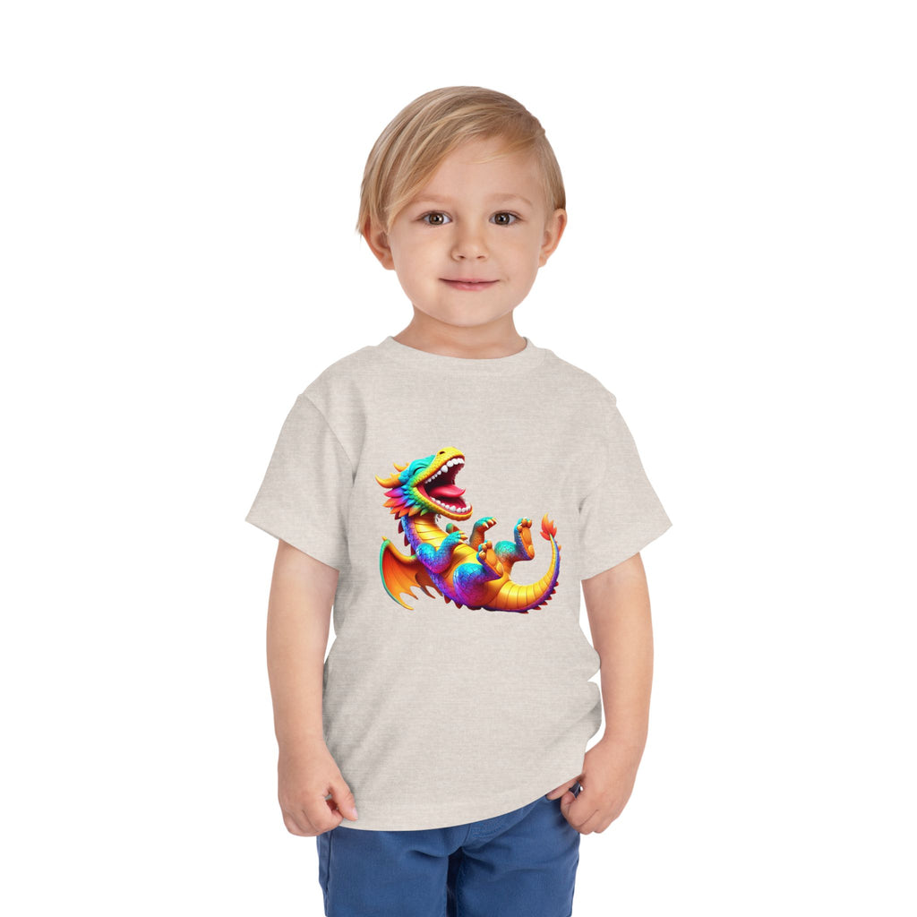 Rainbow Dinosaur Toddler Tee